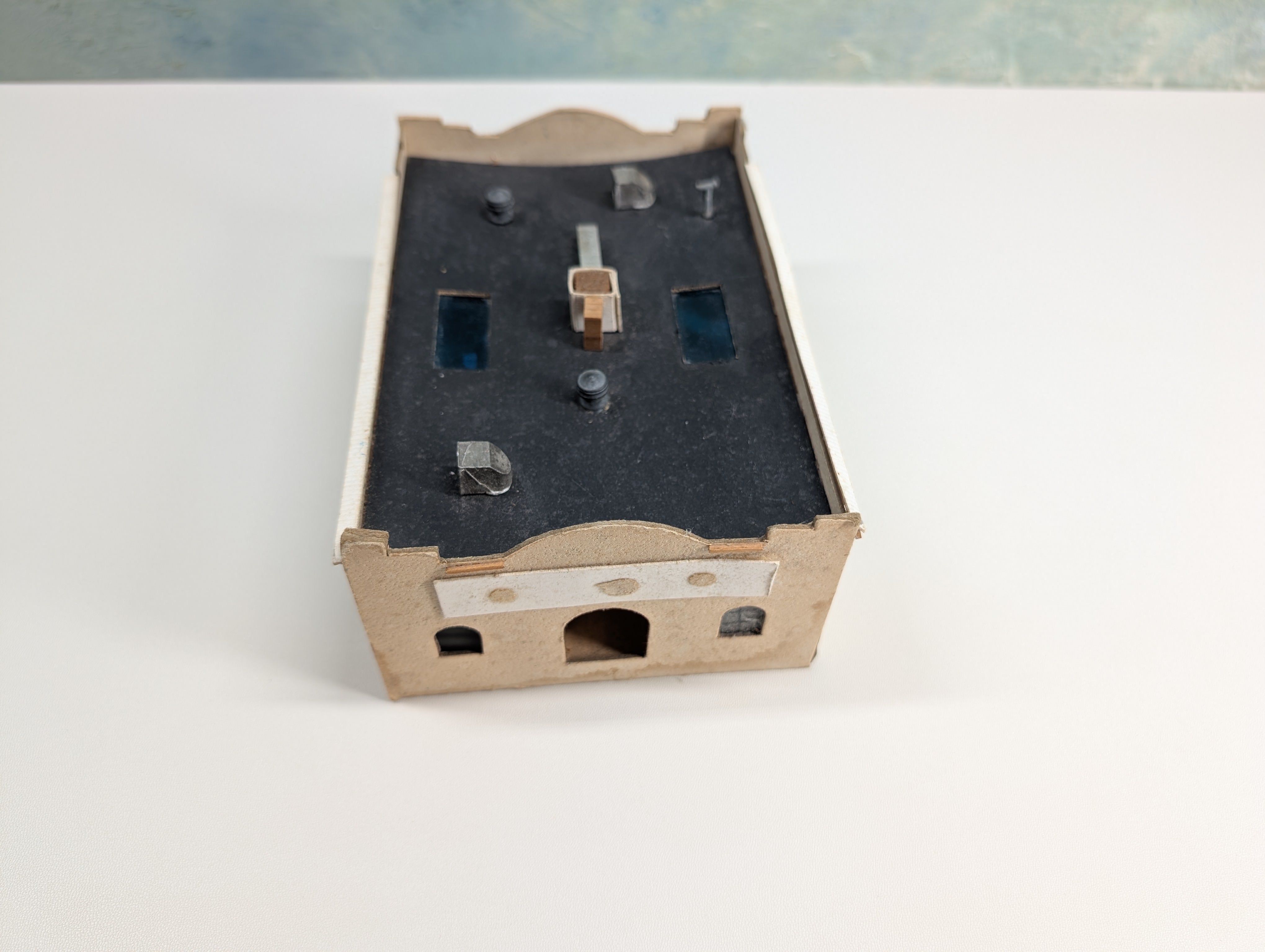 USED HO Scale Scratch Built Temple