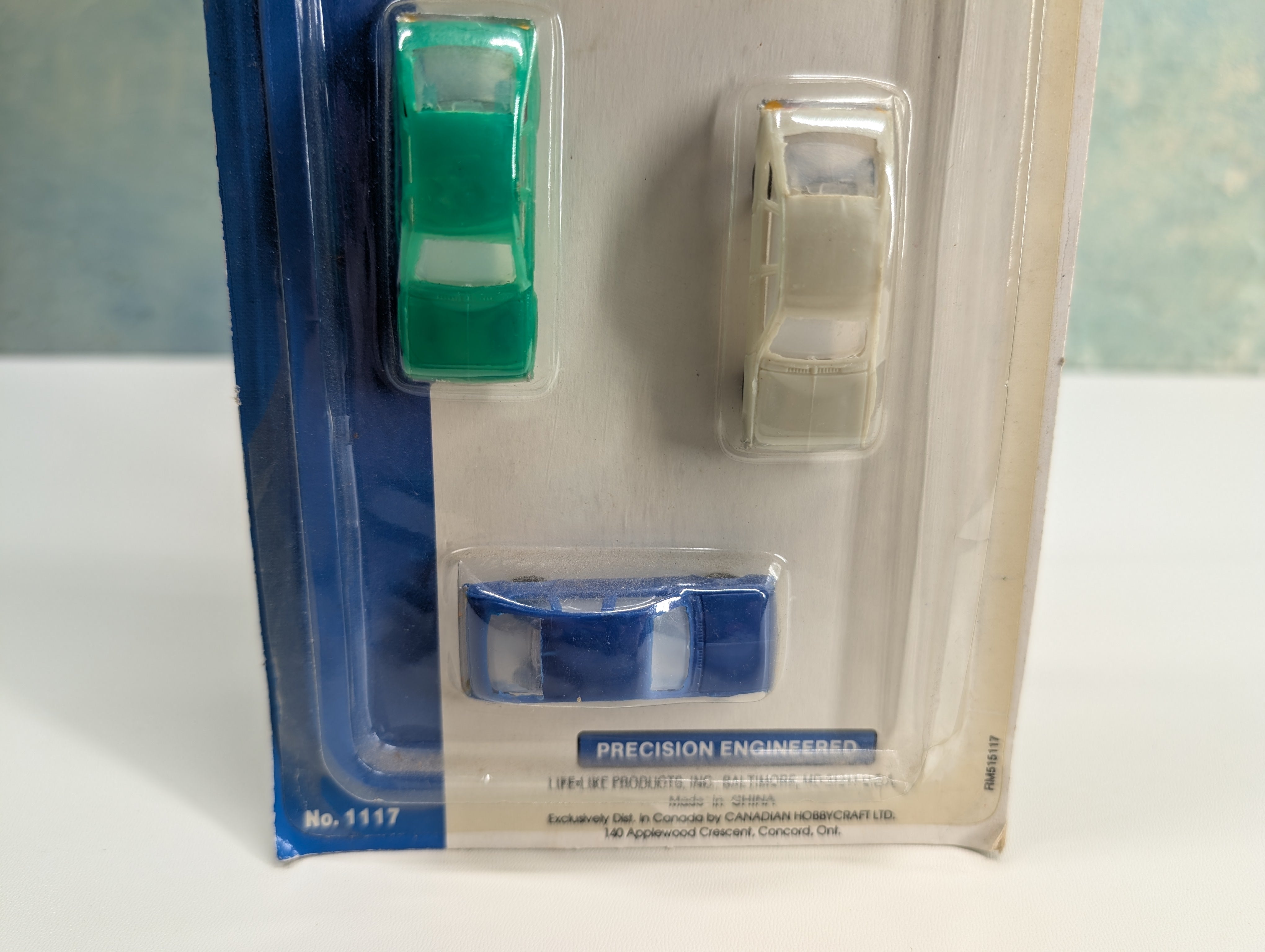 Life-Like 1117 HO Scale American Cars (4 pcs)