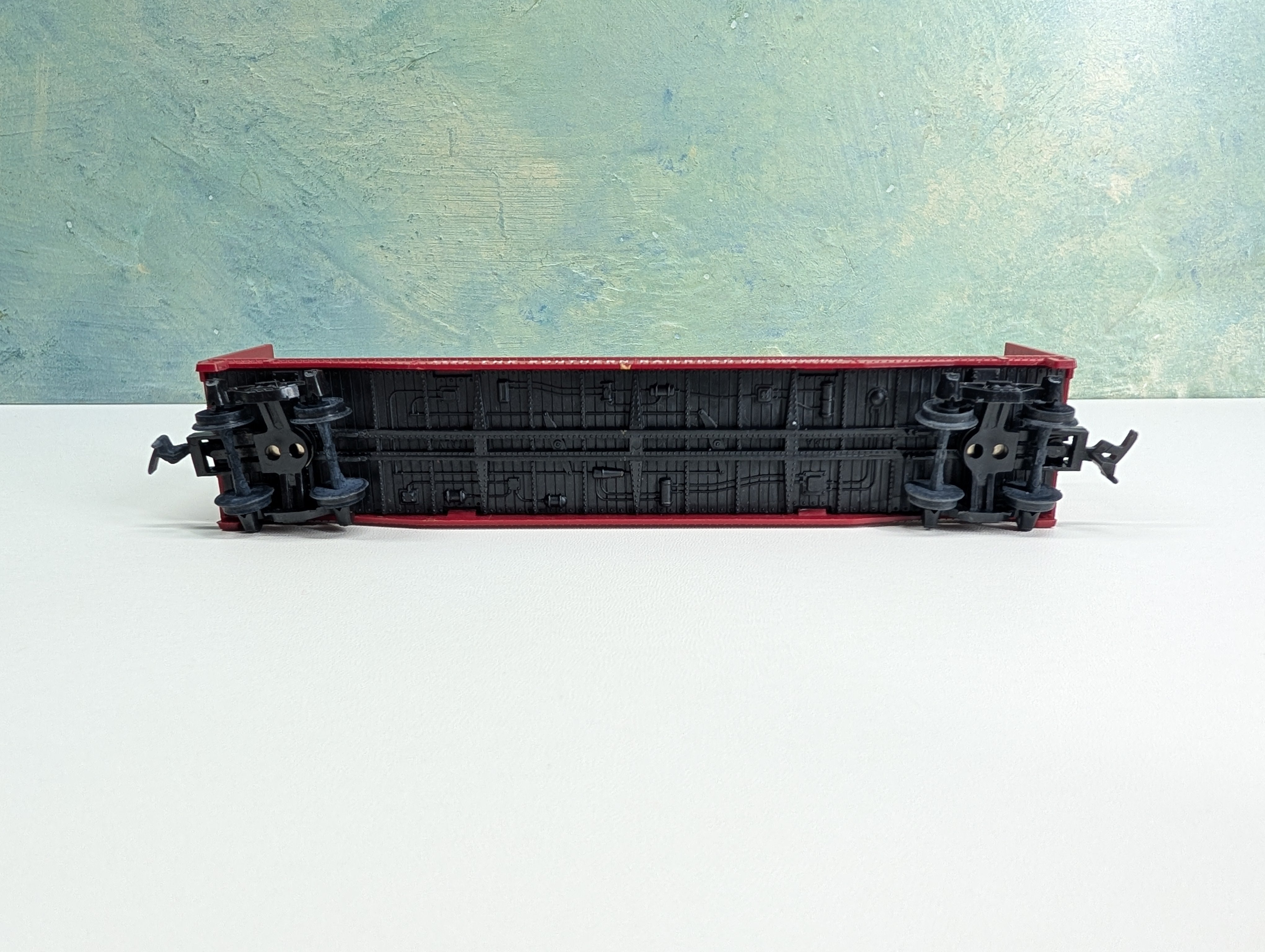 USED LIMA HO Scale 50' Bulkhead Flat Car Southern #4365