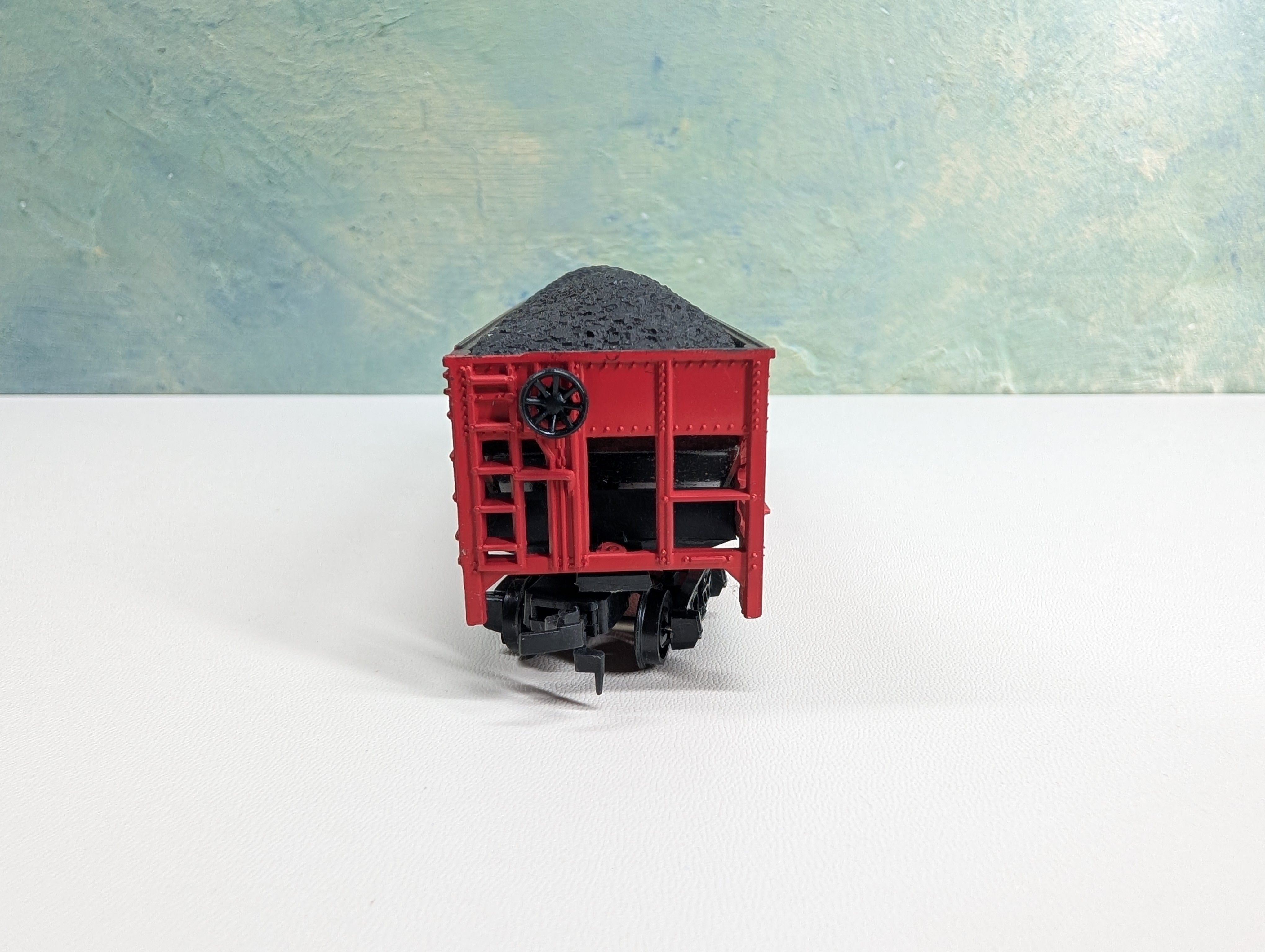 USED Bachmann HO Scale Quad Hopper Louisville & Nashville L&N #7921 w/ Coal Load, Dixie Line