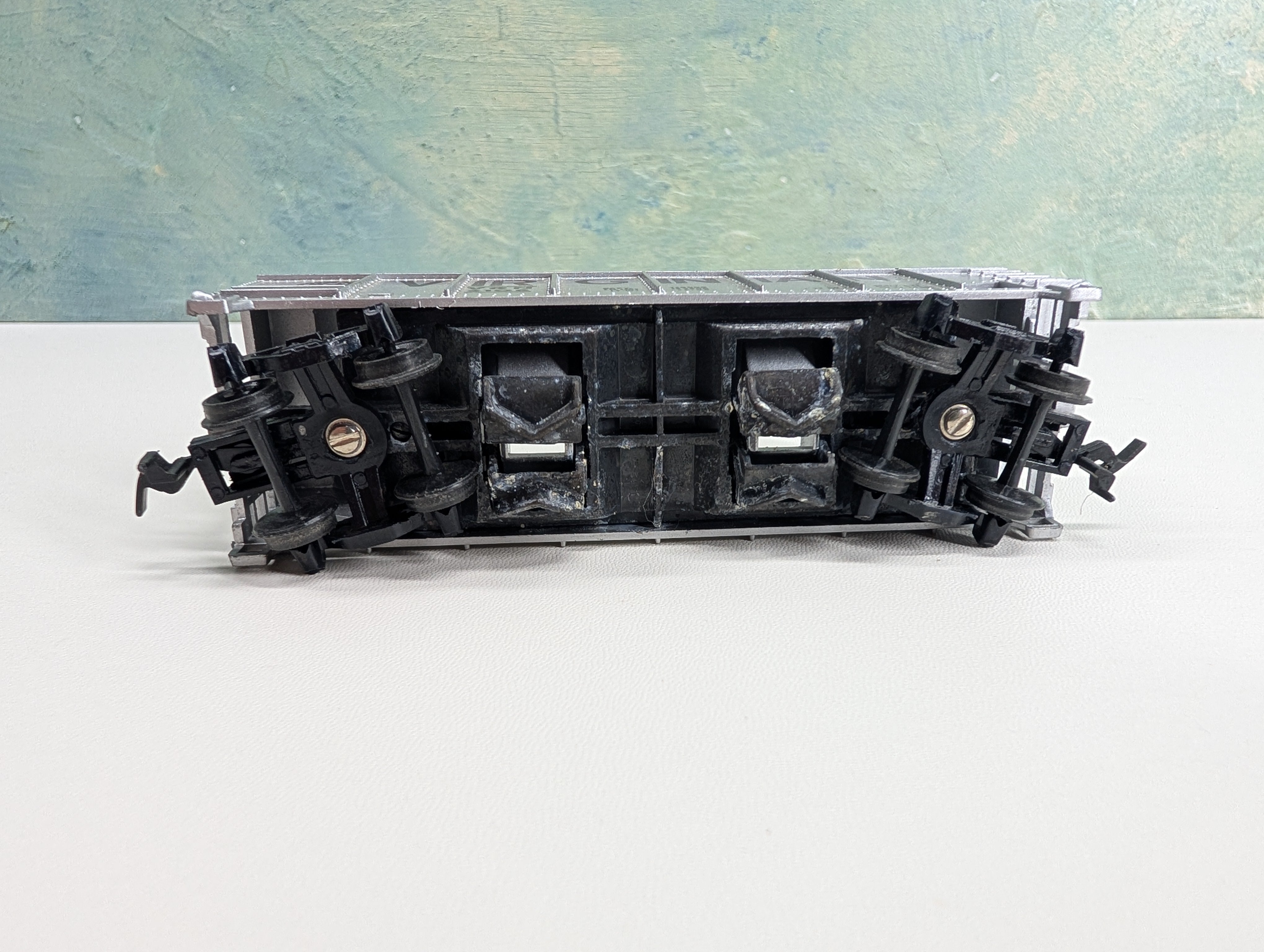 USED Tyco HO Scale 2 Bay Hopper Virginian VGN #2106
