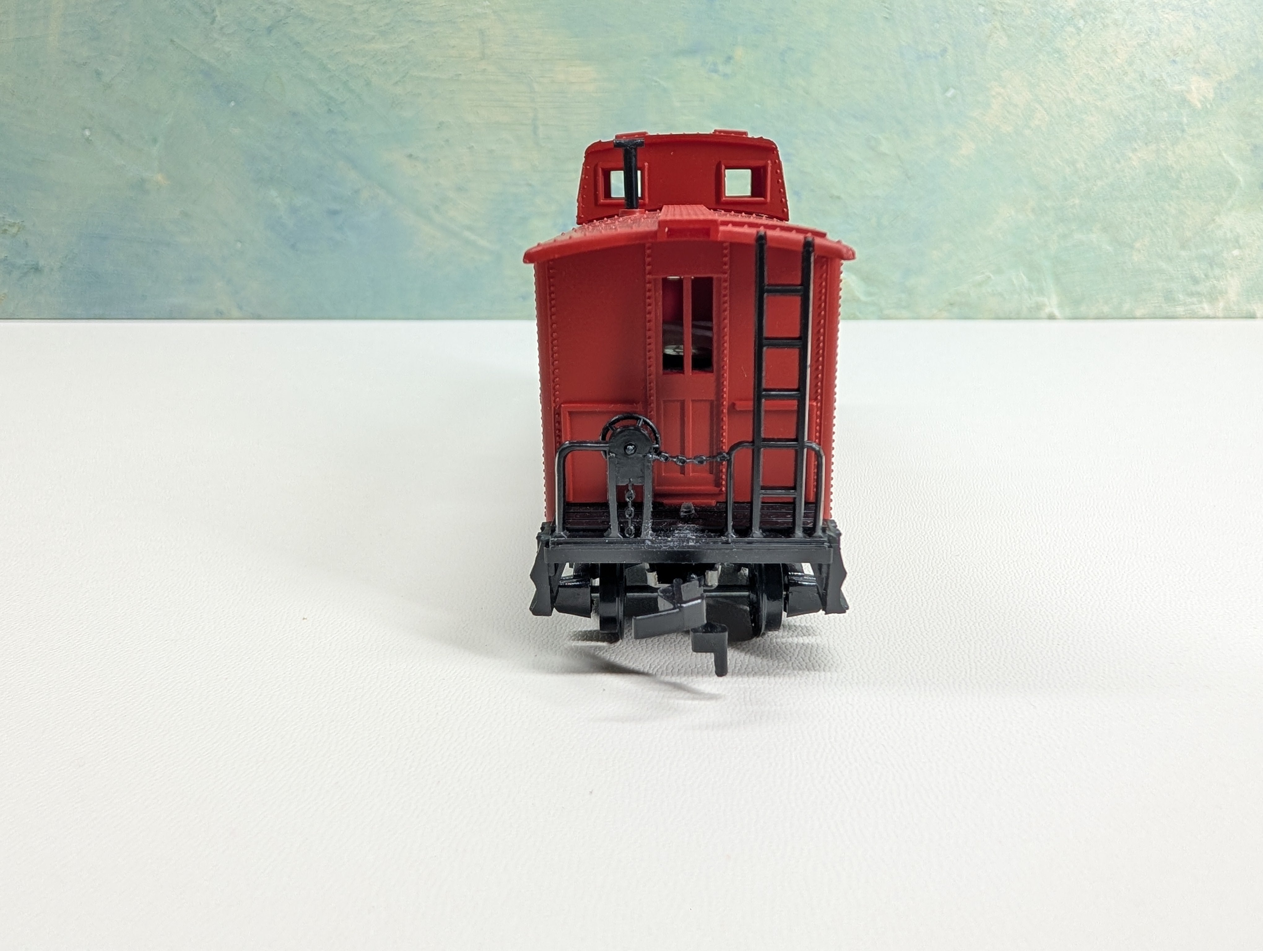 USED Mantua HO Scale Heavyweight Caboose Santa Fe ATSF #999229