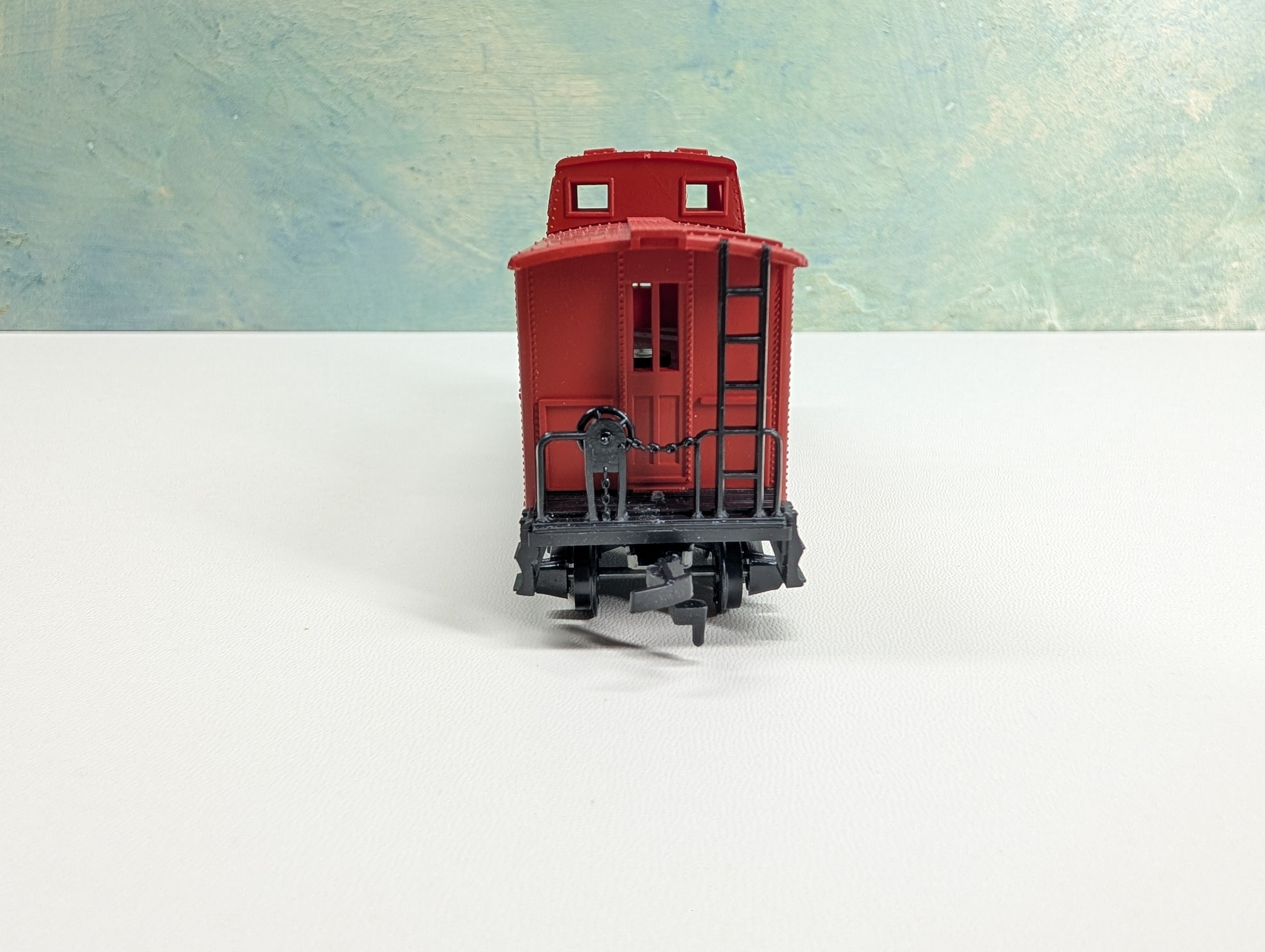 USED Mantua HO Scale Heavyweight Caboose Santa Fe ATSF #999229