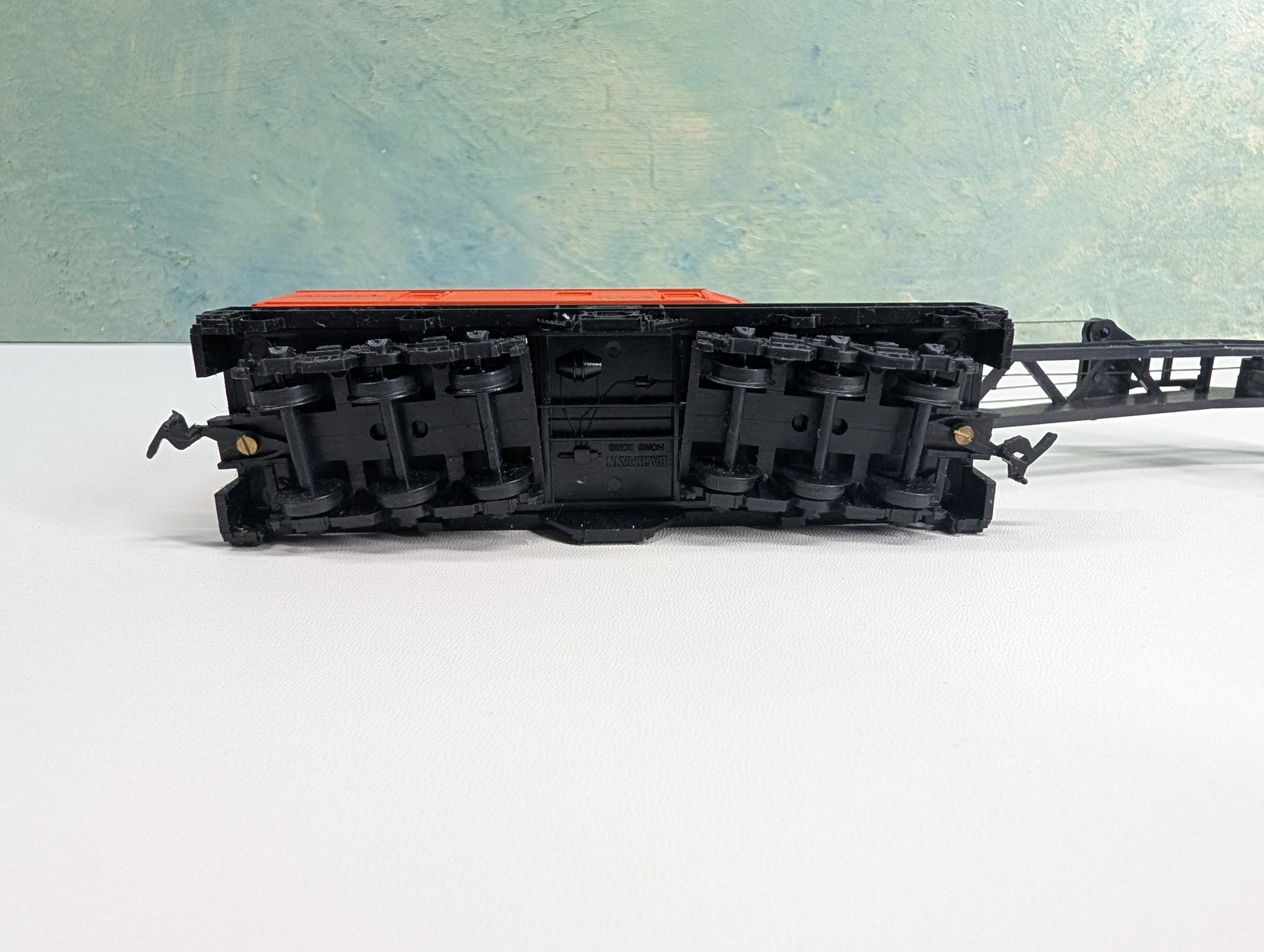 USED Bachmann HO Scale MOW Crane Car Amtrak #15449