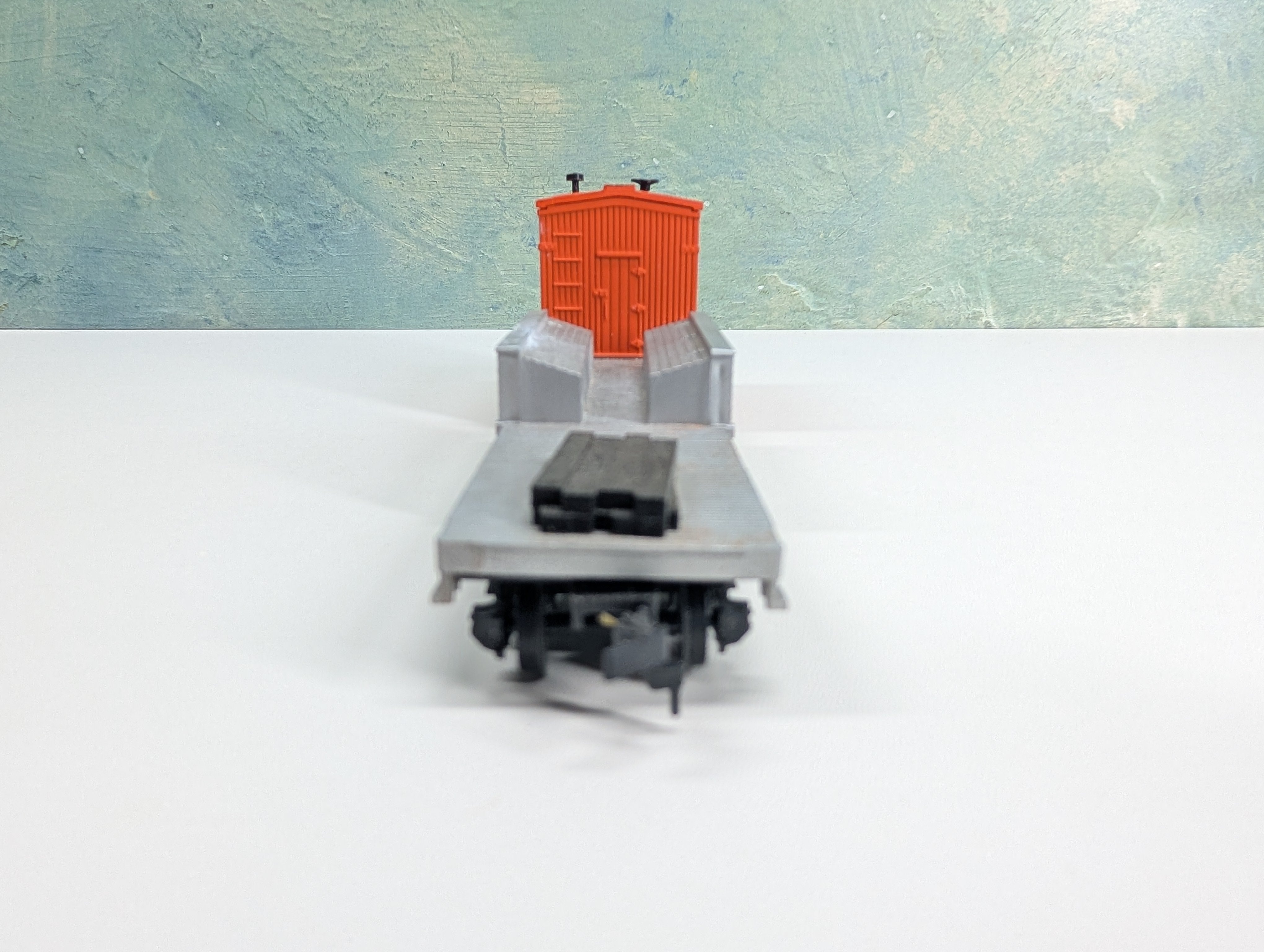 USED Bachmann HO Scale MOW Boom Tender Amtrak #17623