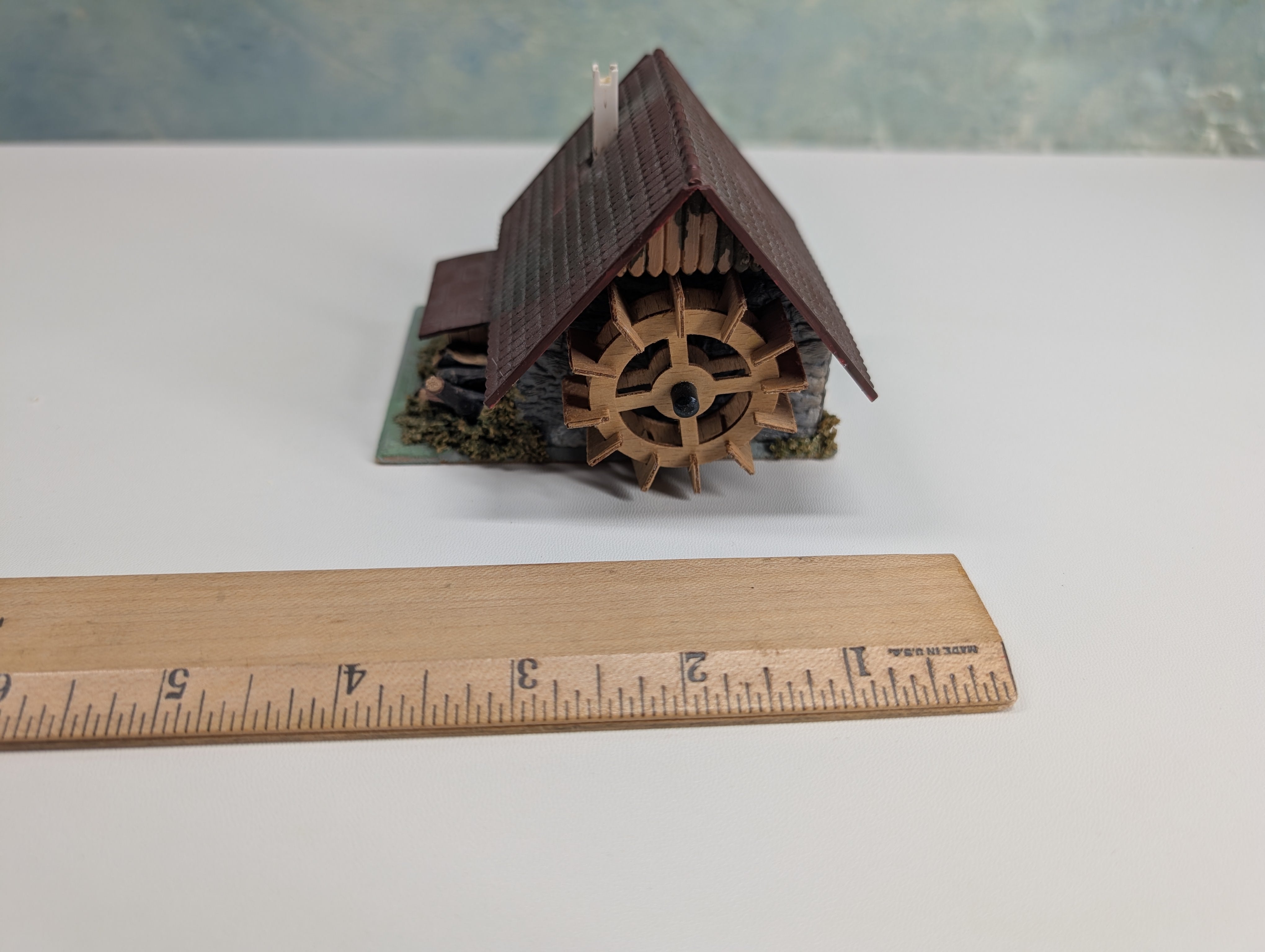 USED Faller 227 HO Scale Sawmill with Water Mill