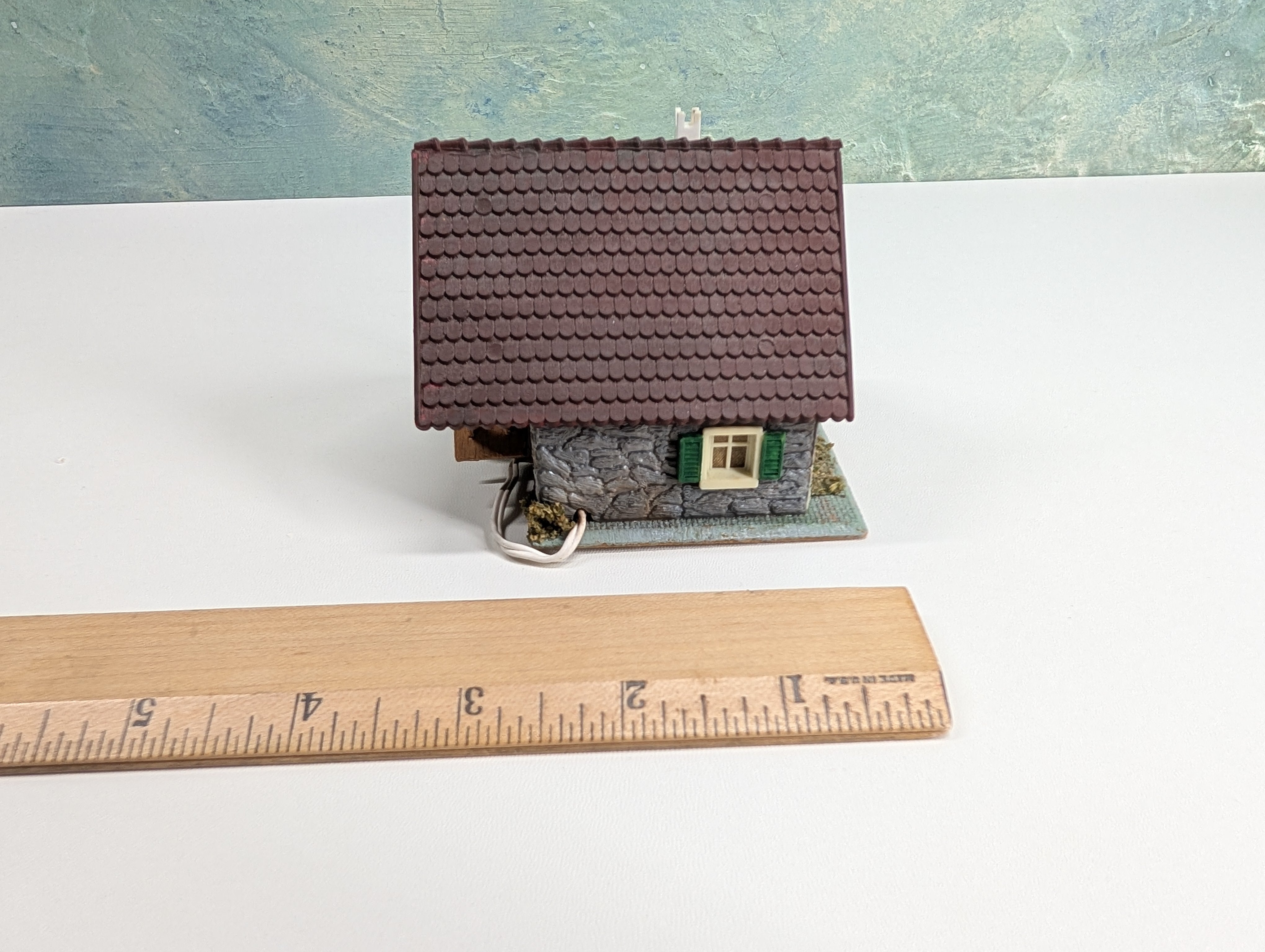 USED Faller 227 HO Scale Sawmill with Water Mill