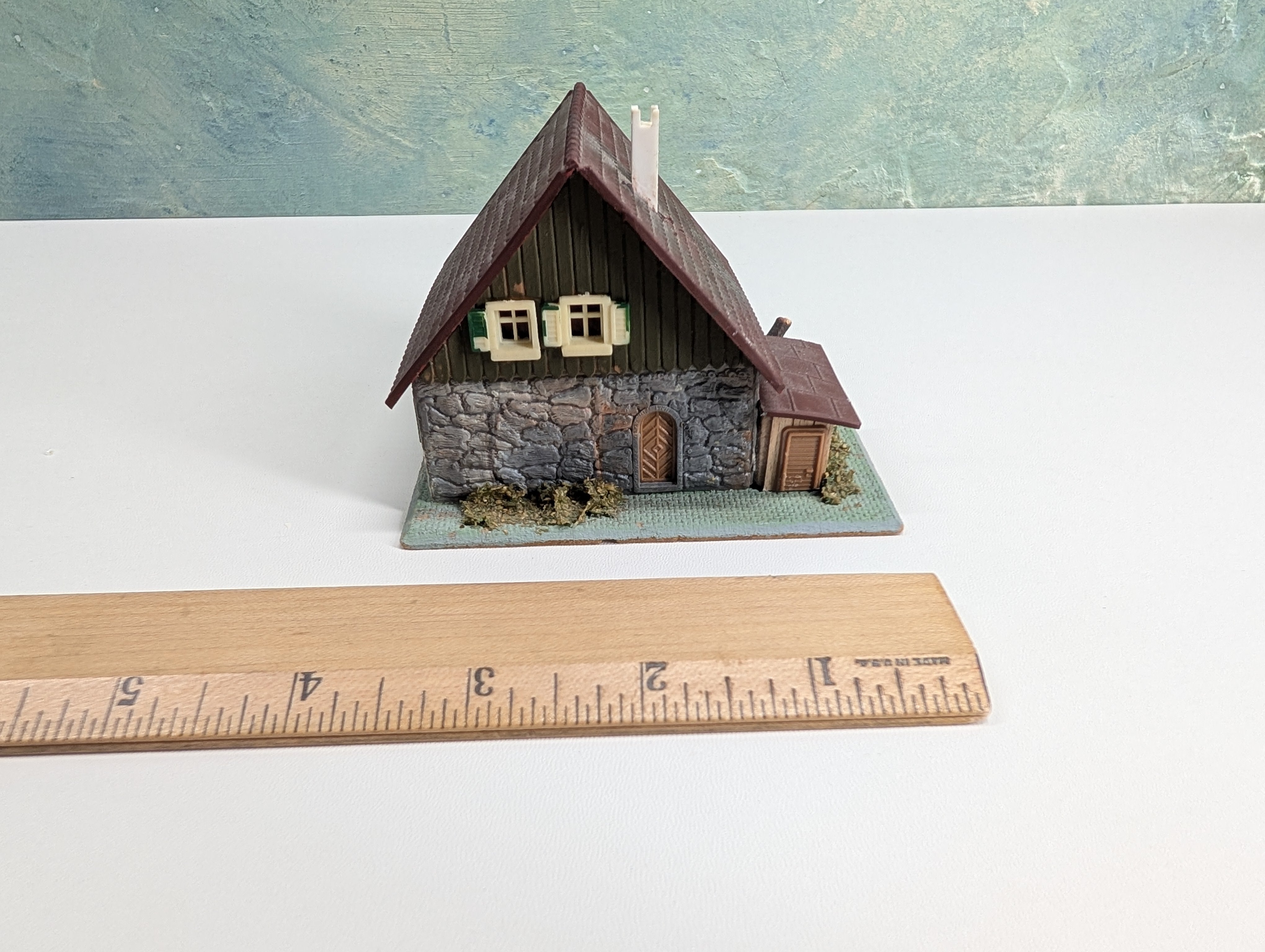 USED Faller 227 HO Scale Sawmill with Water Mill