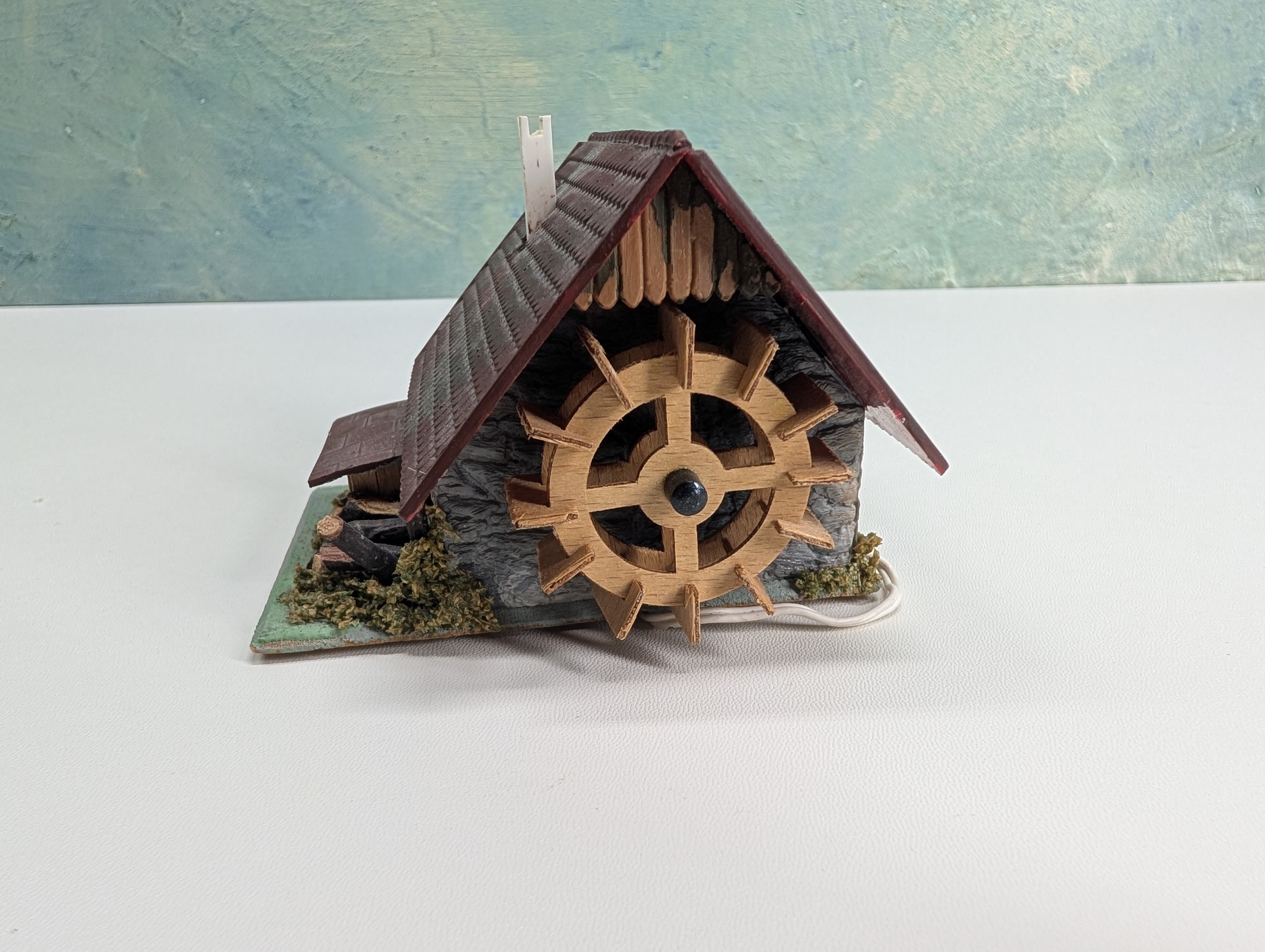USED Faller 227 HO Scale Sawmill with Water Mill