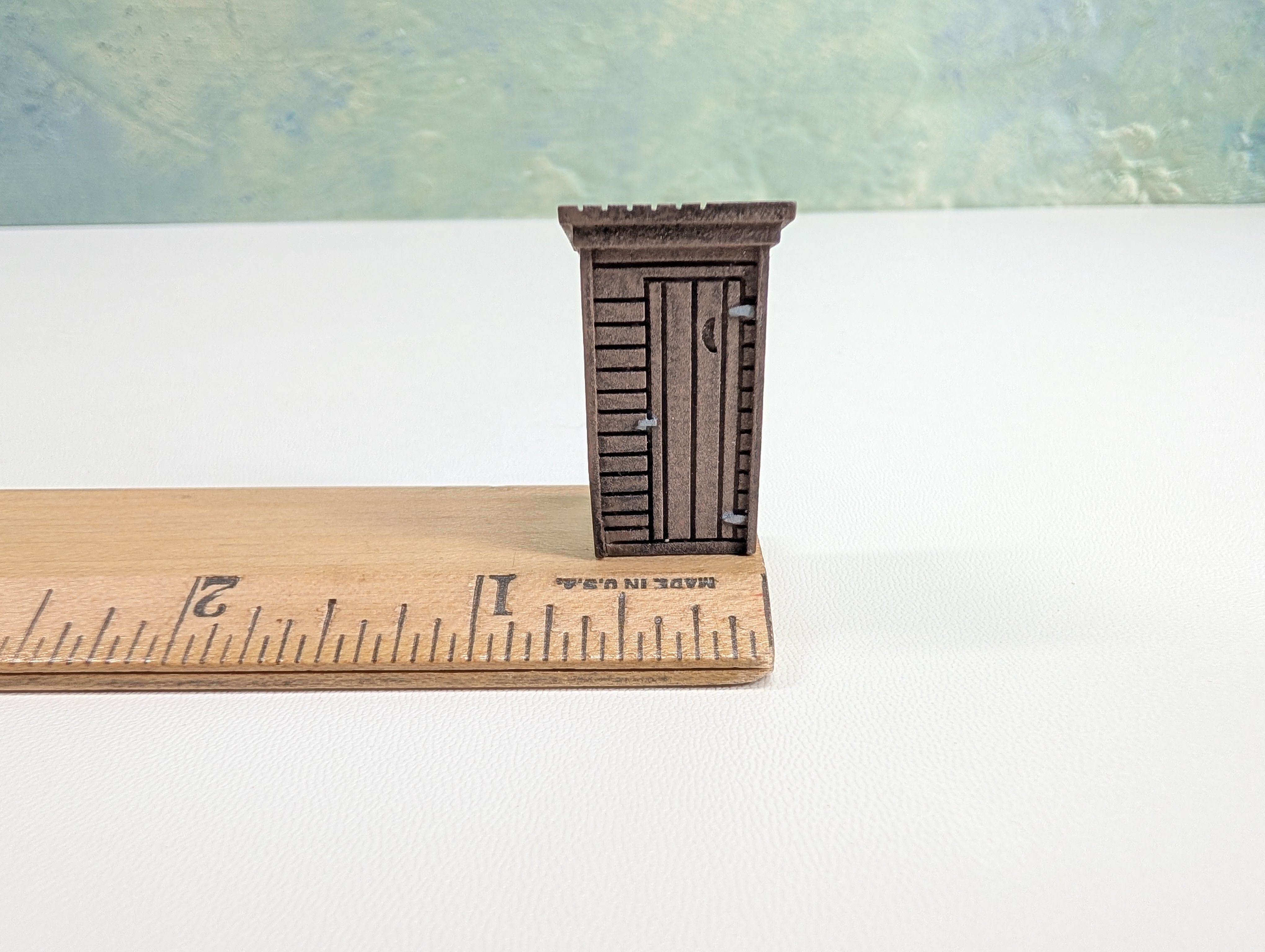 USED IMEX HO Scale Outhouse