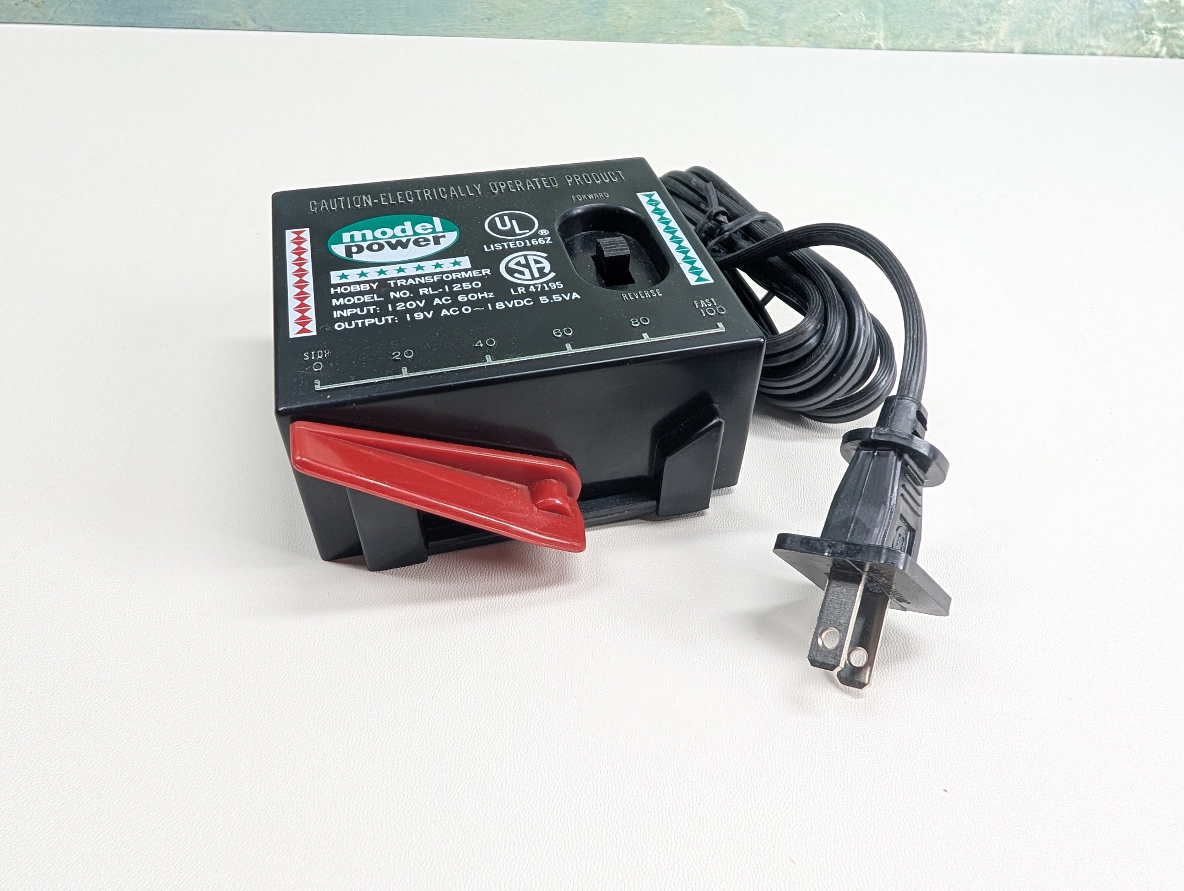 USED Model Power MULTI Scale DC Hobby Transformer (HO & N) Tested!