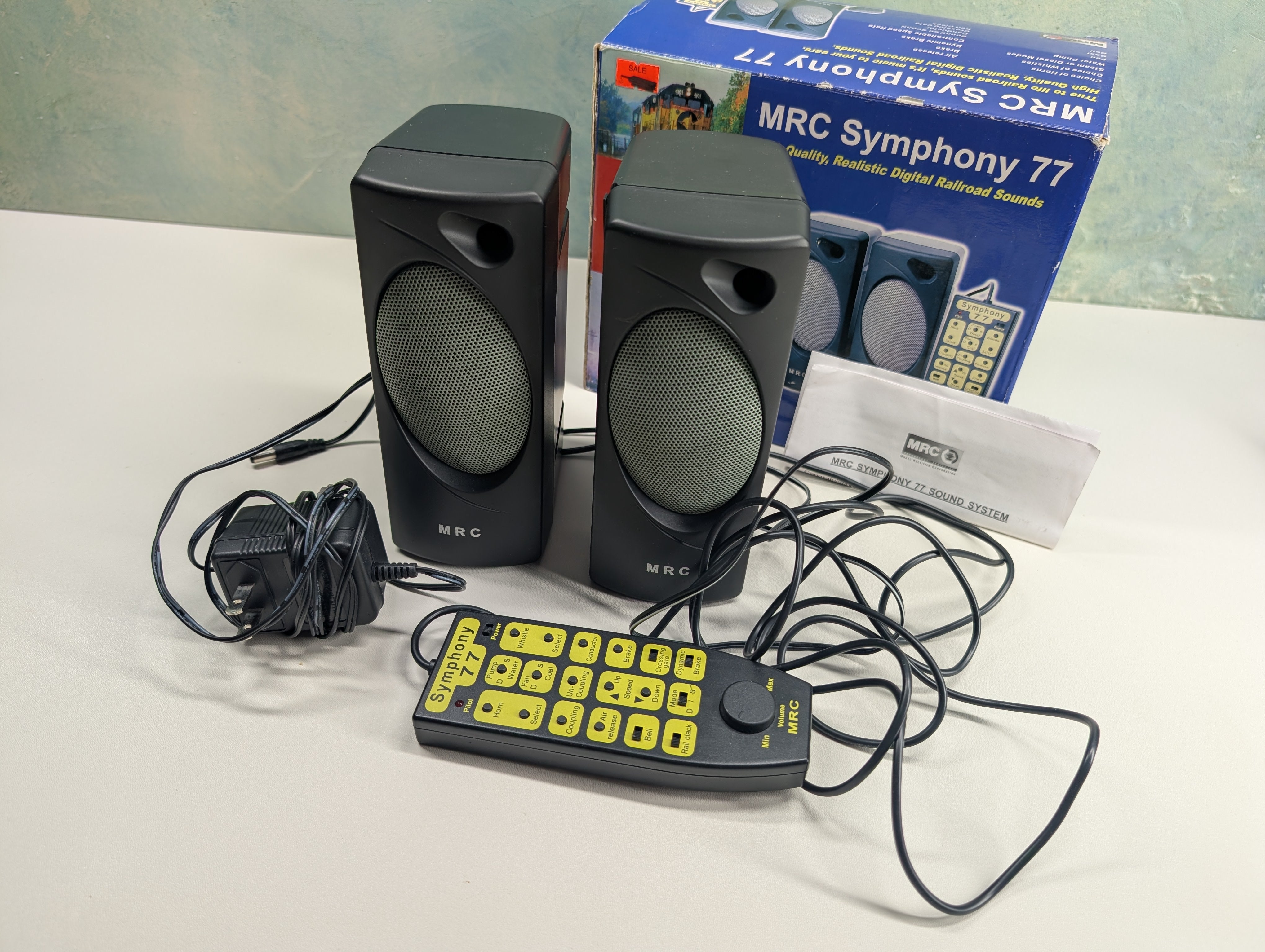 USED MRC AA555 HO Scale Symphony 77 Digital Railroad Sounds Tested!