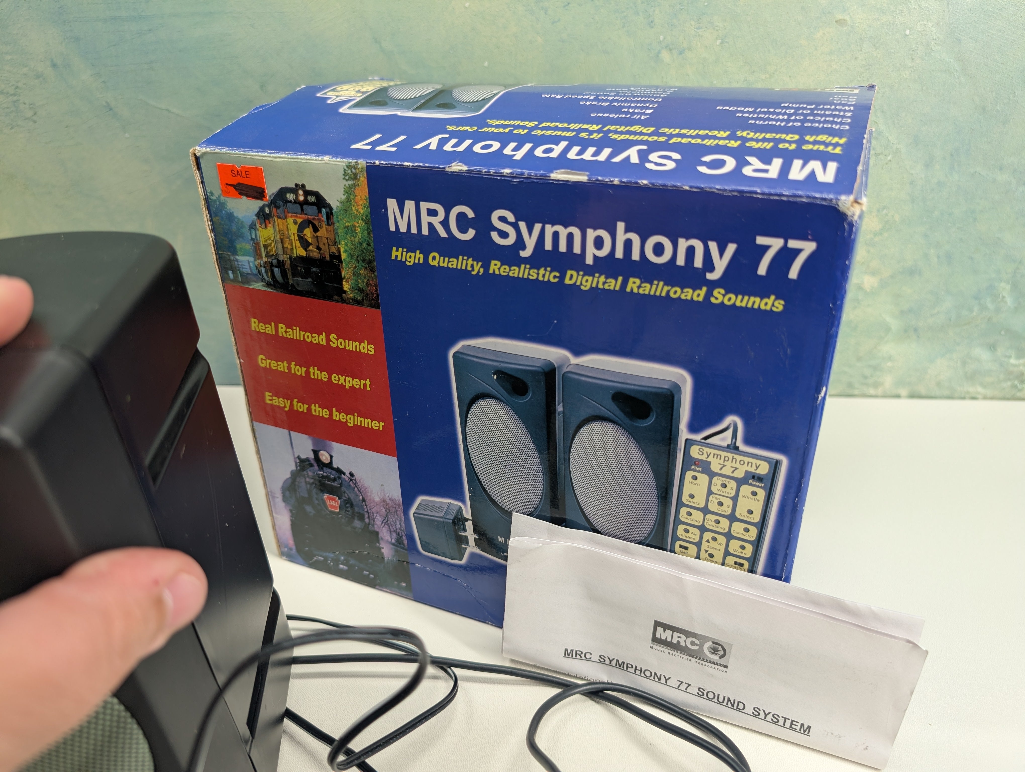 USED MRC AA555 HO Scale Symphony 77 Digital Railroad Sounds Tested!