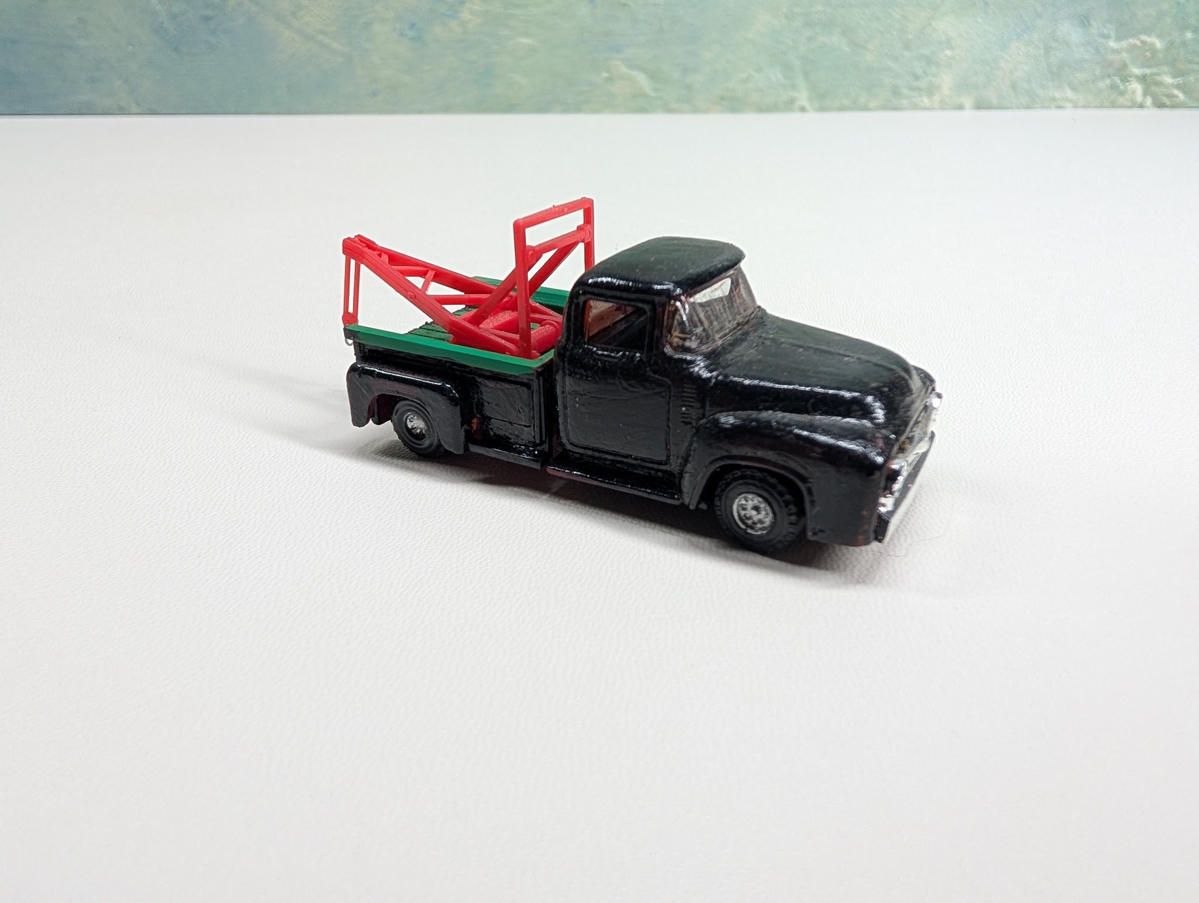 USED HO Scale Tow Truck, Repair Shop Truck