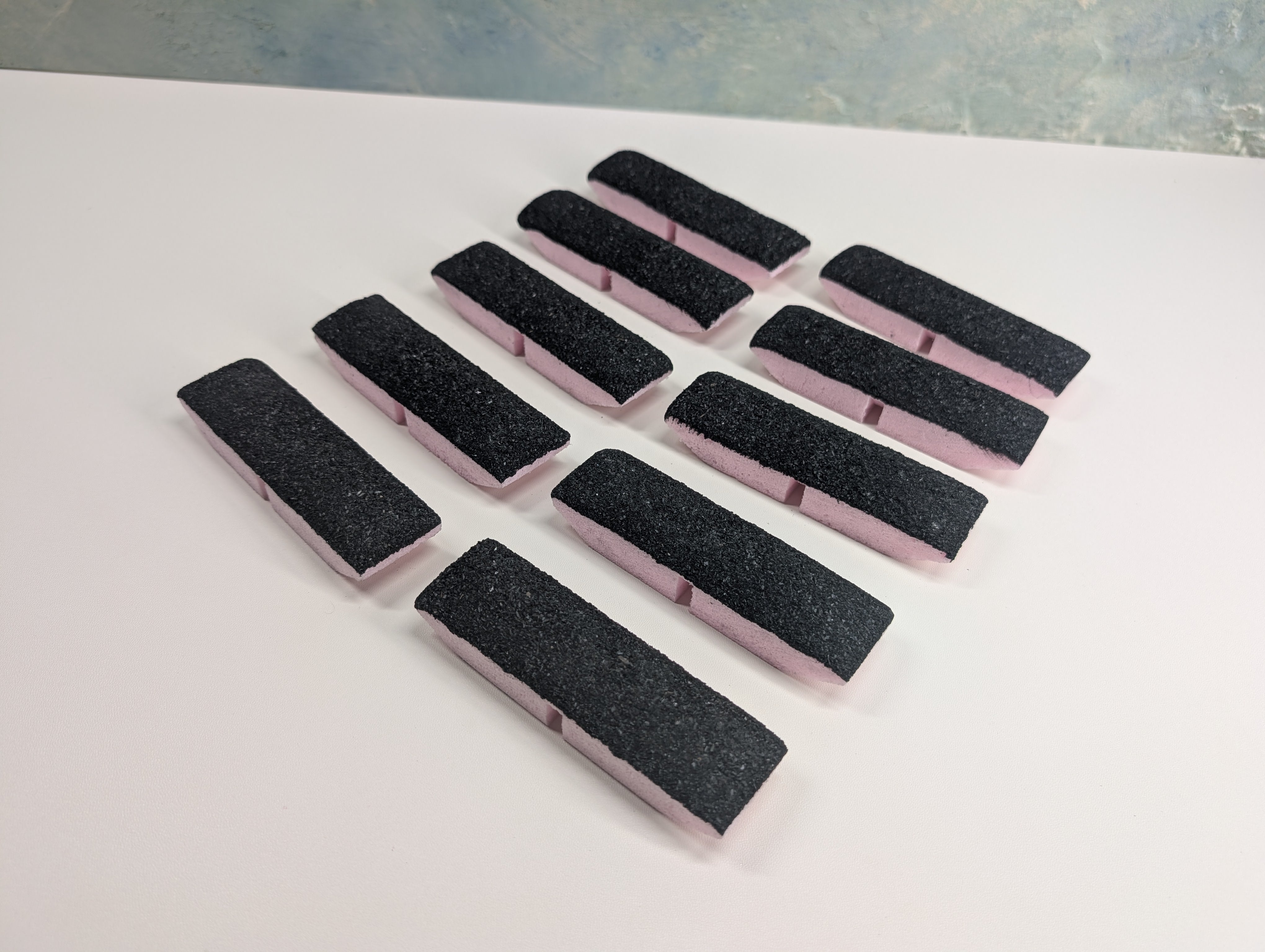 USED GM Phillips Unique Scale Models HO Scale Lot of Coal Loads for Athearn Twin Hopper (10 pcs)