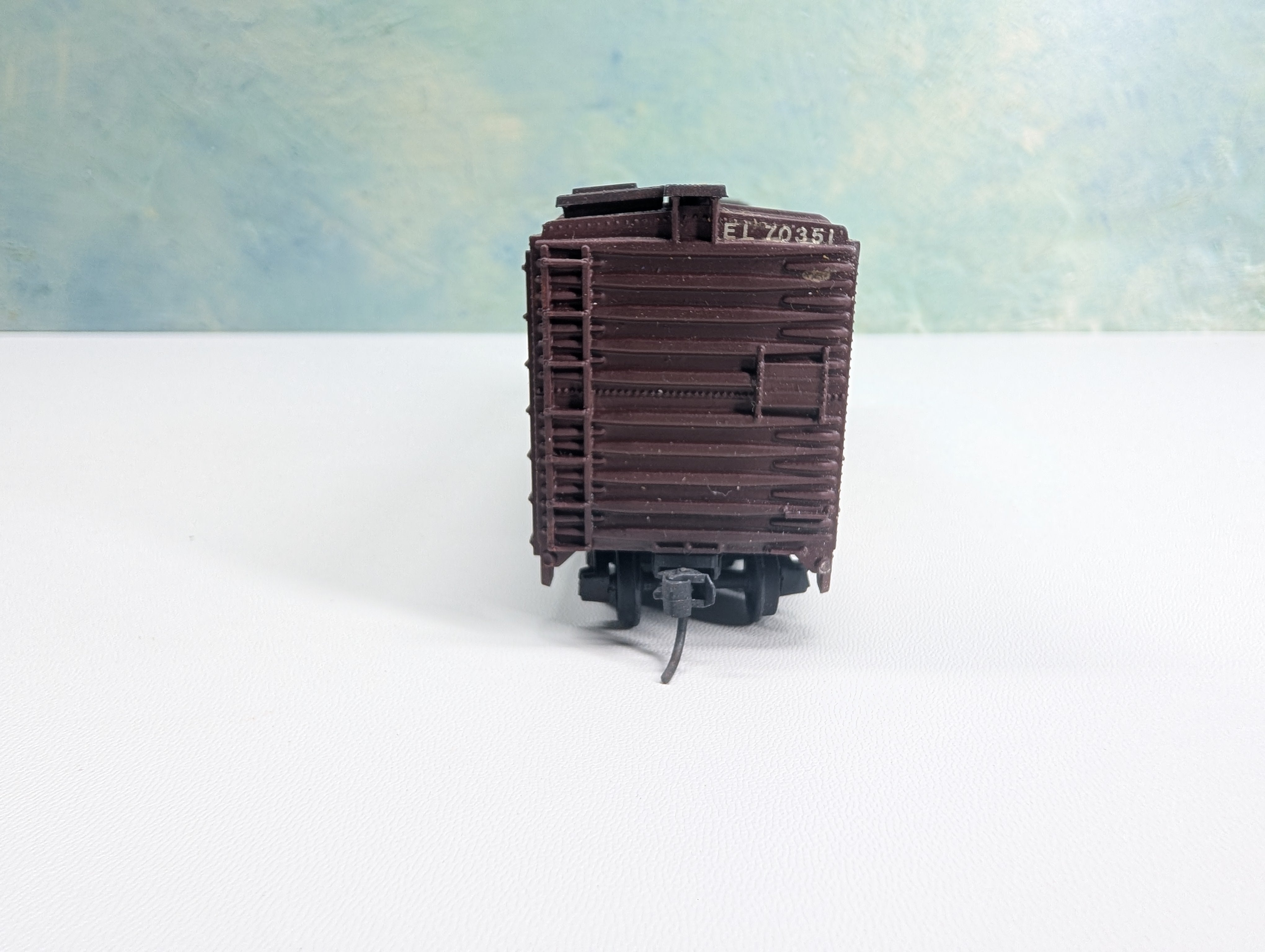 USED Athearn HO Scale 40' Box Car Erie Lackawanna EL #70351