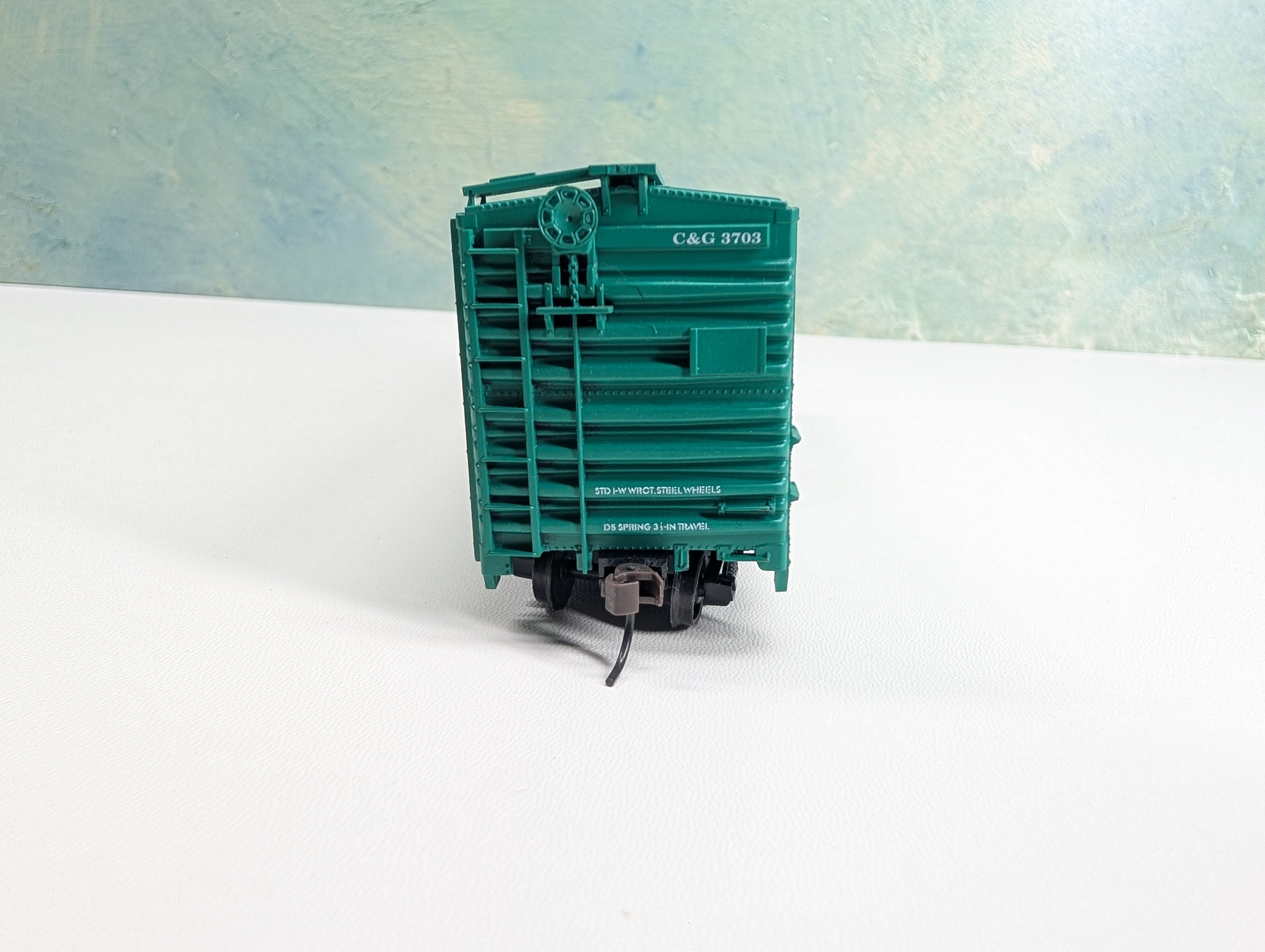 USED Accurail HO Scale 40' Box Car Columbus and Greenville C&G #3703