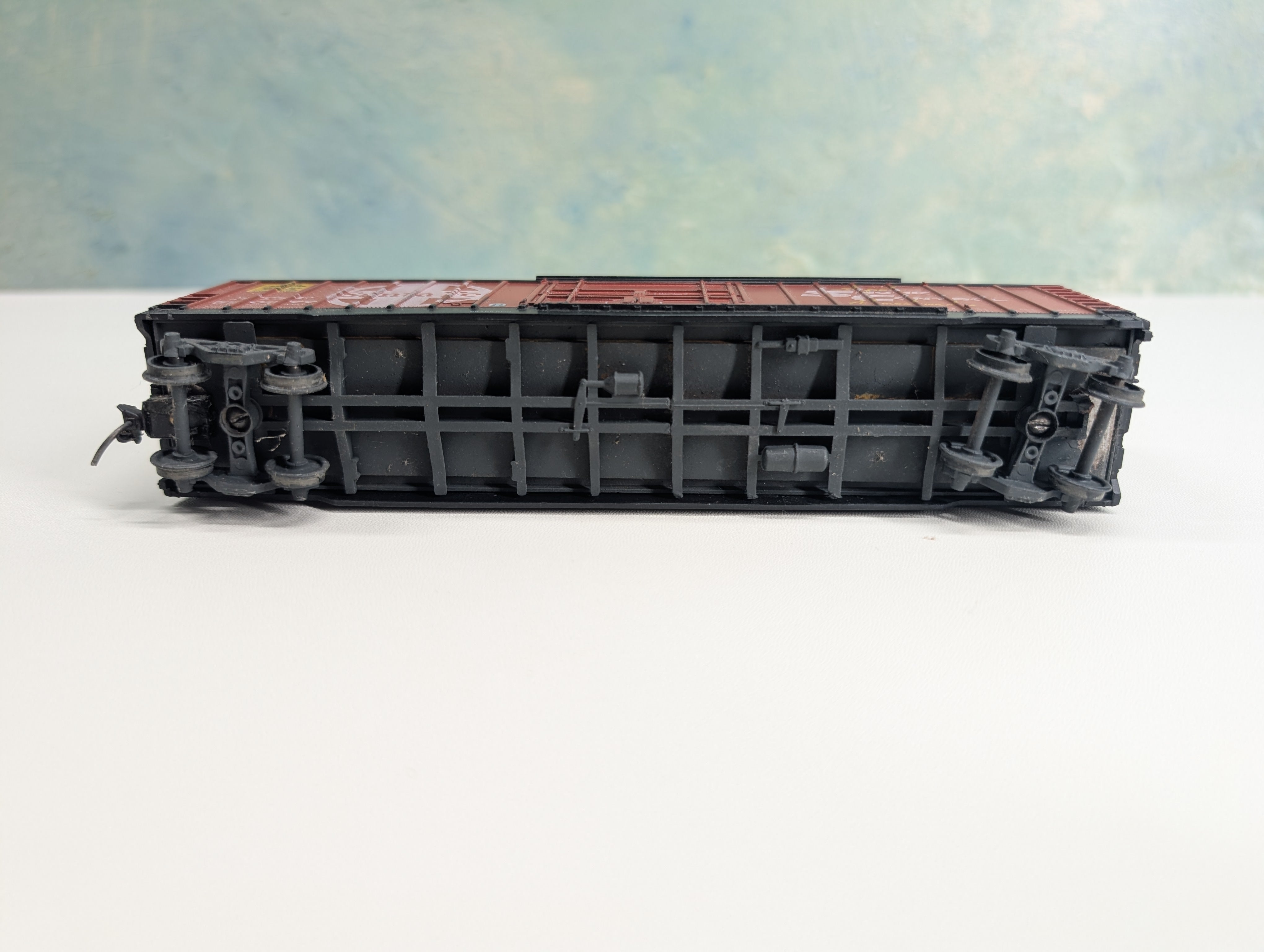 USED Athearn HO Scale 50' Box Car Santa Fe ATSF #520977