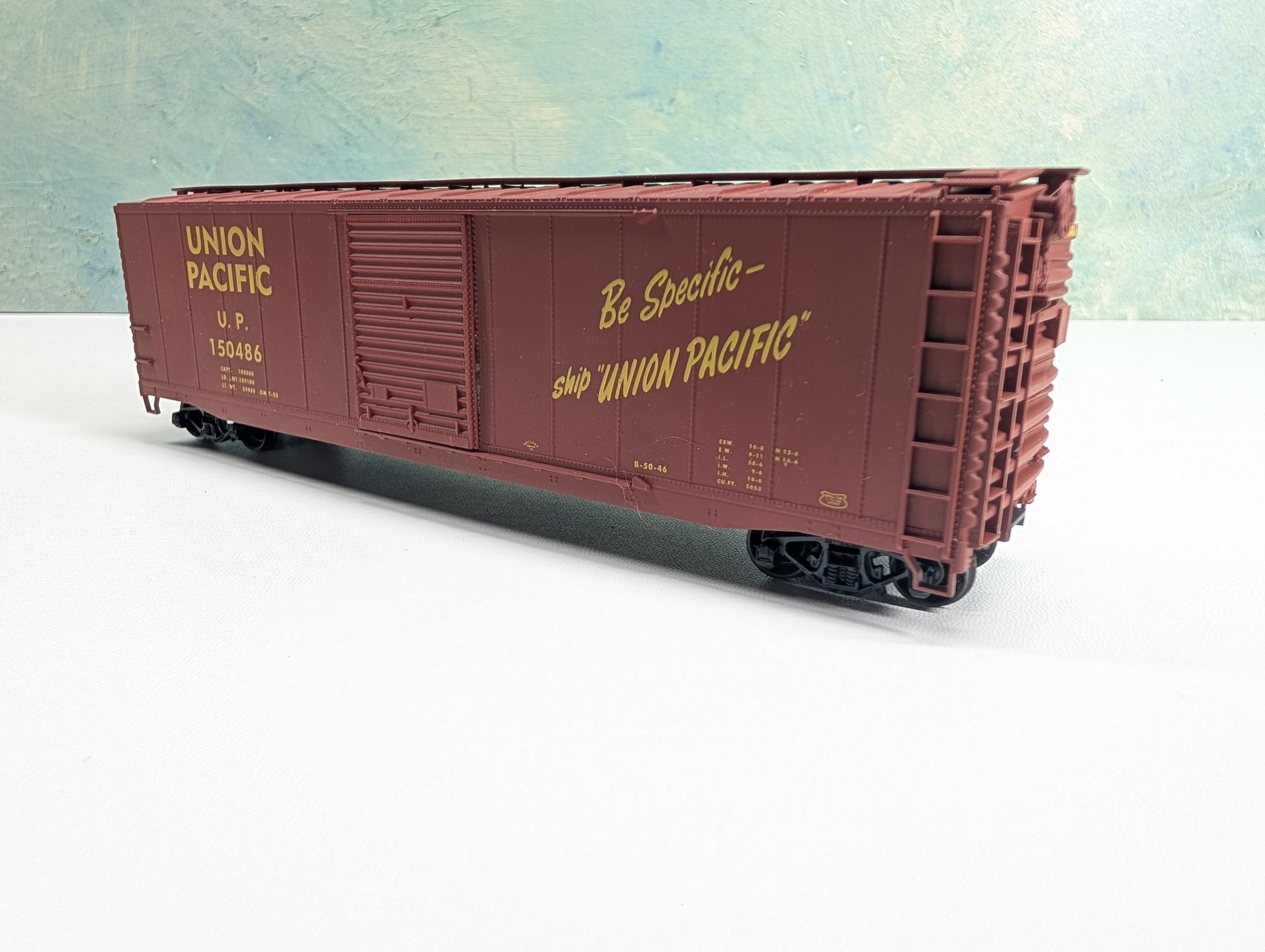 USED Accurail HO Scale 50' Box Car Union Pacific UP #150486