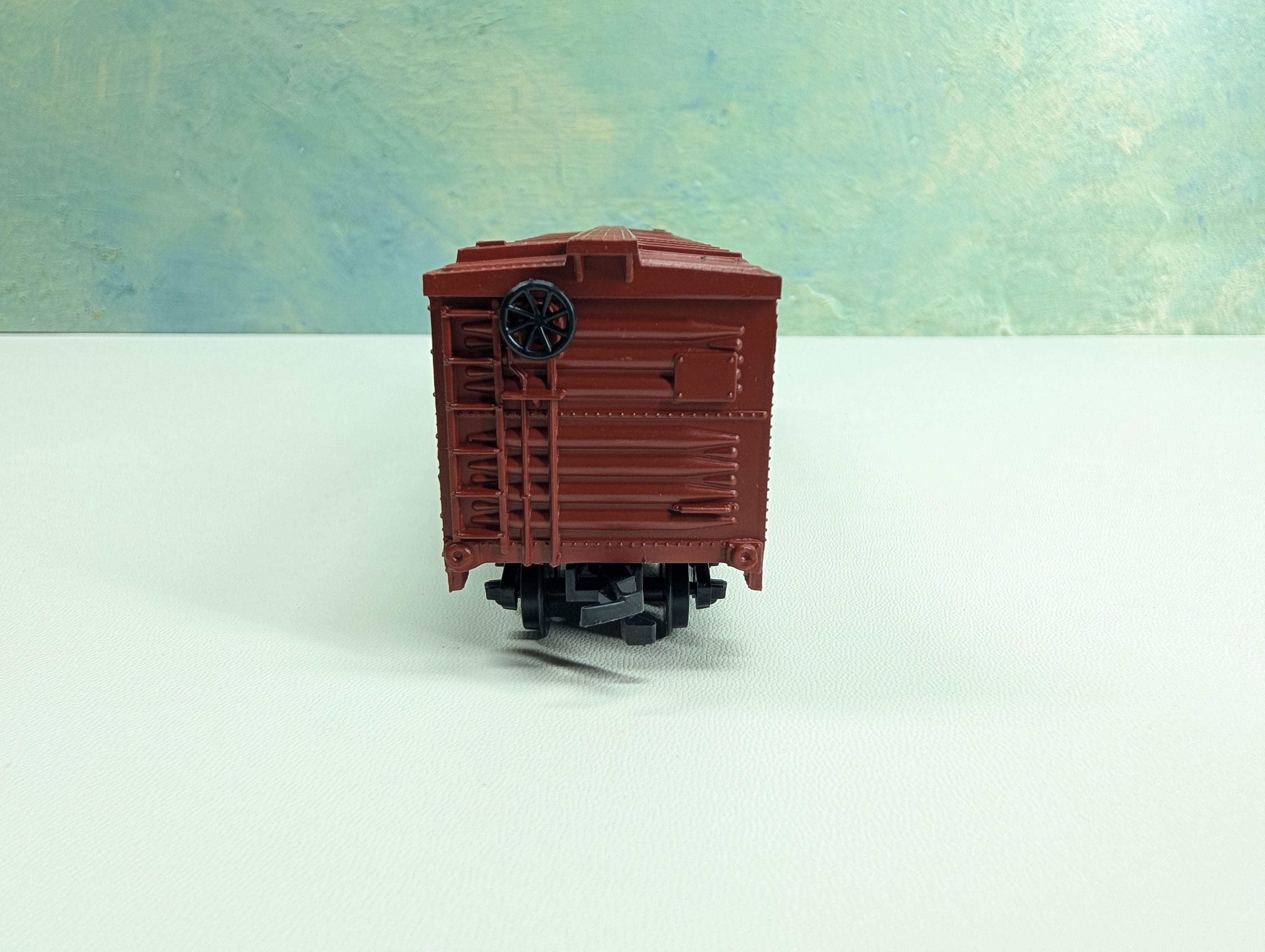 USED Life-Like HO Scale 40' Wooden Box Car Burlington CB&Q #26216