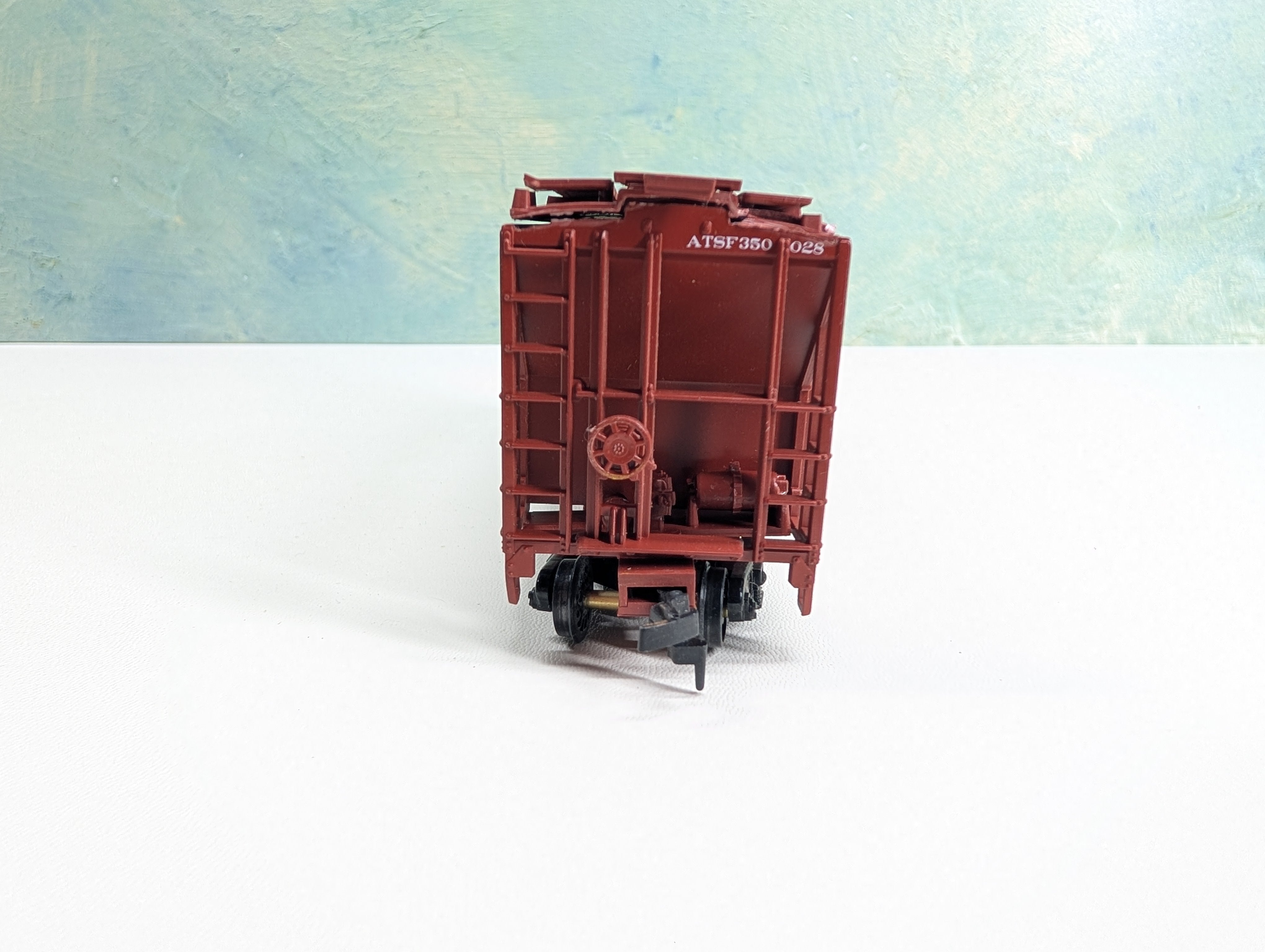 USED HO Scale Covered Hopper Santa Fe ATSF #350028
