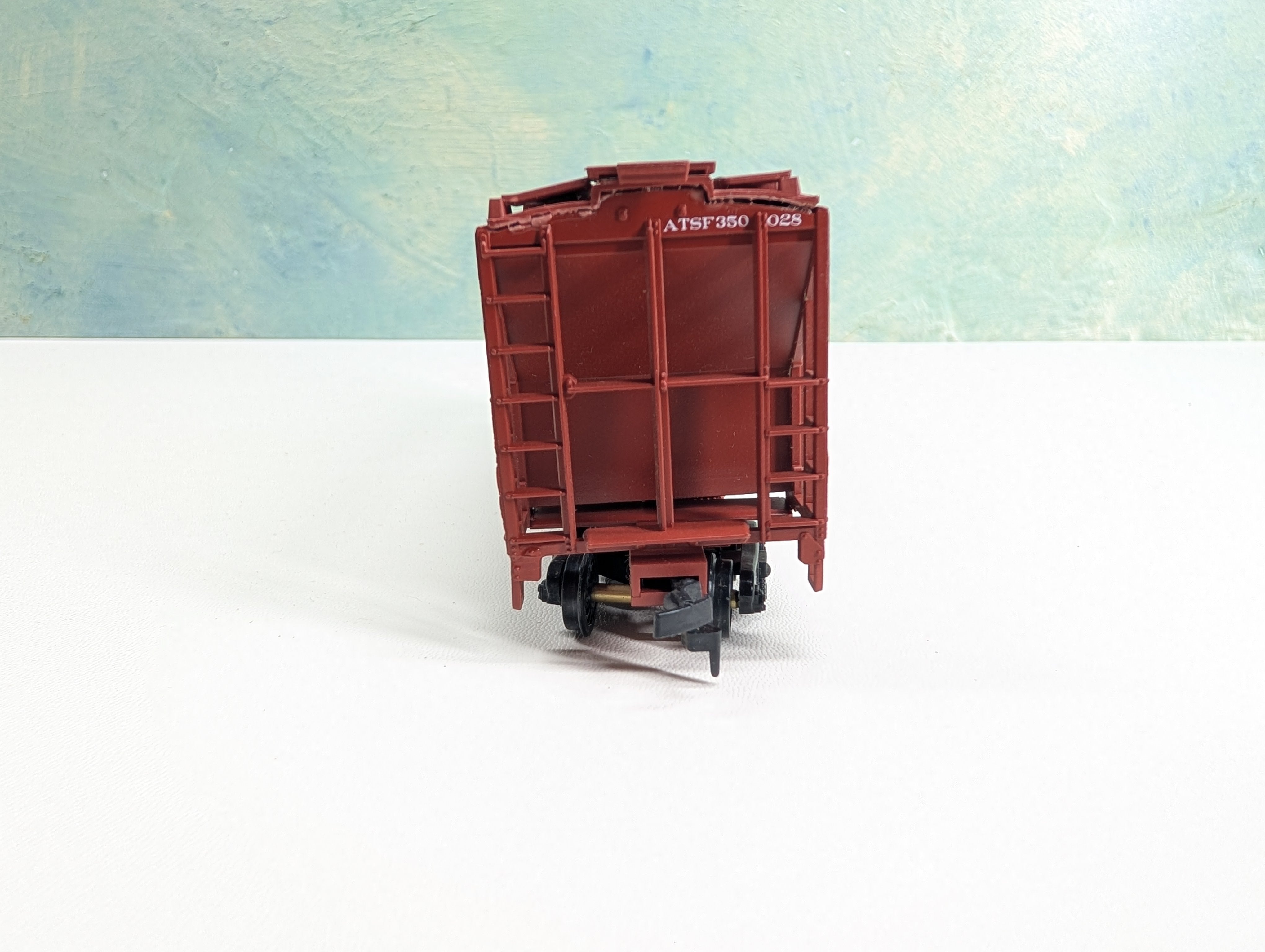 USED HO Scale Covered Hopper Santa Fe ATSF #350028