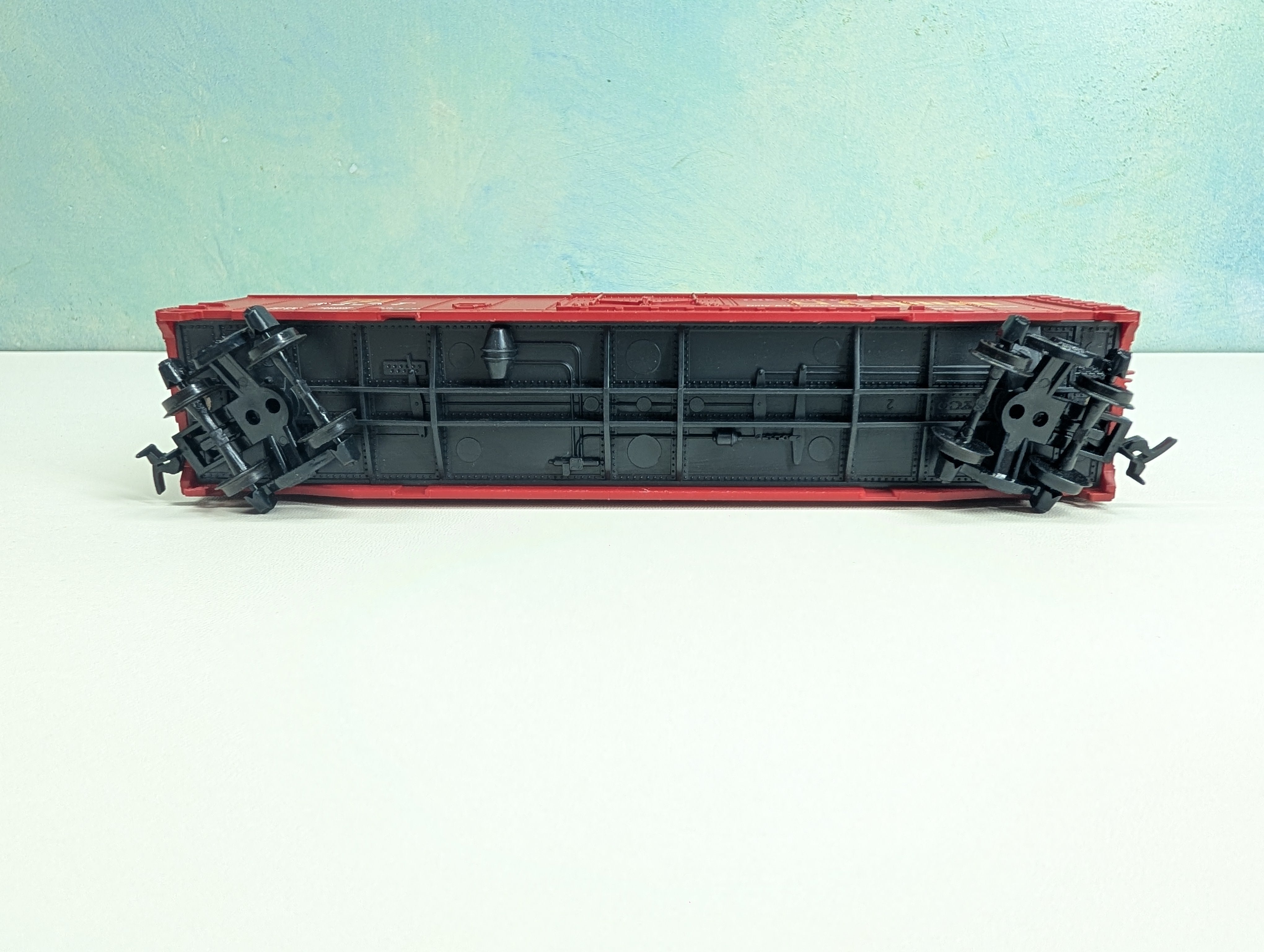 USED Tyco HO Scale 50' Box Car Santa Fe ATSF #49277