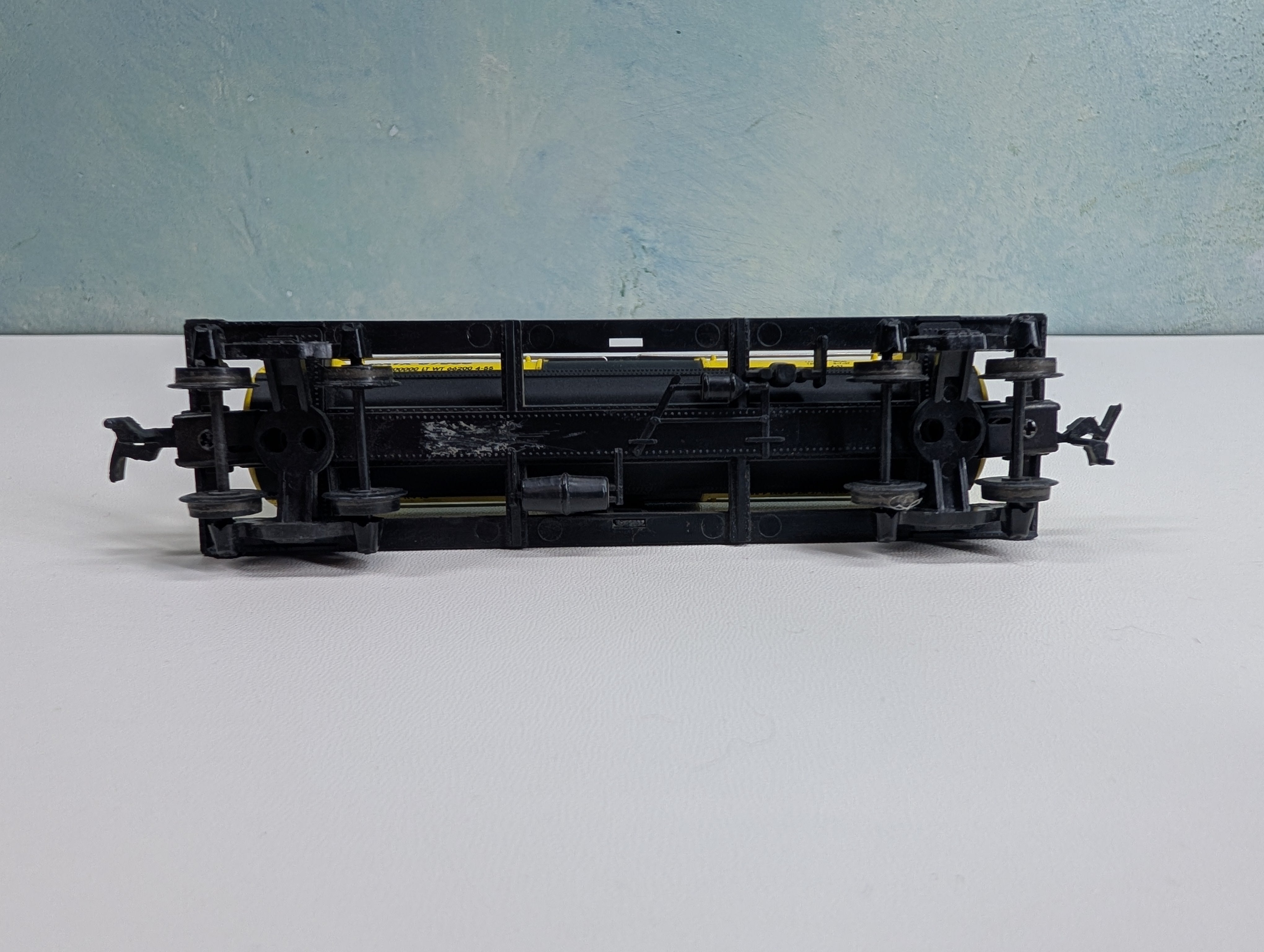 USED HO Scale Single Dome Tank Car Penn Salt GATX #67966