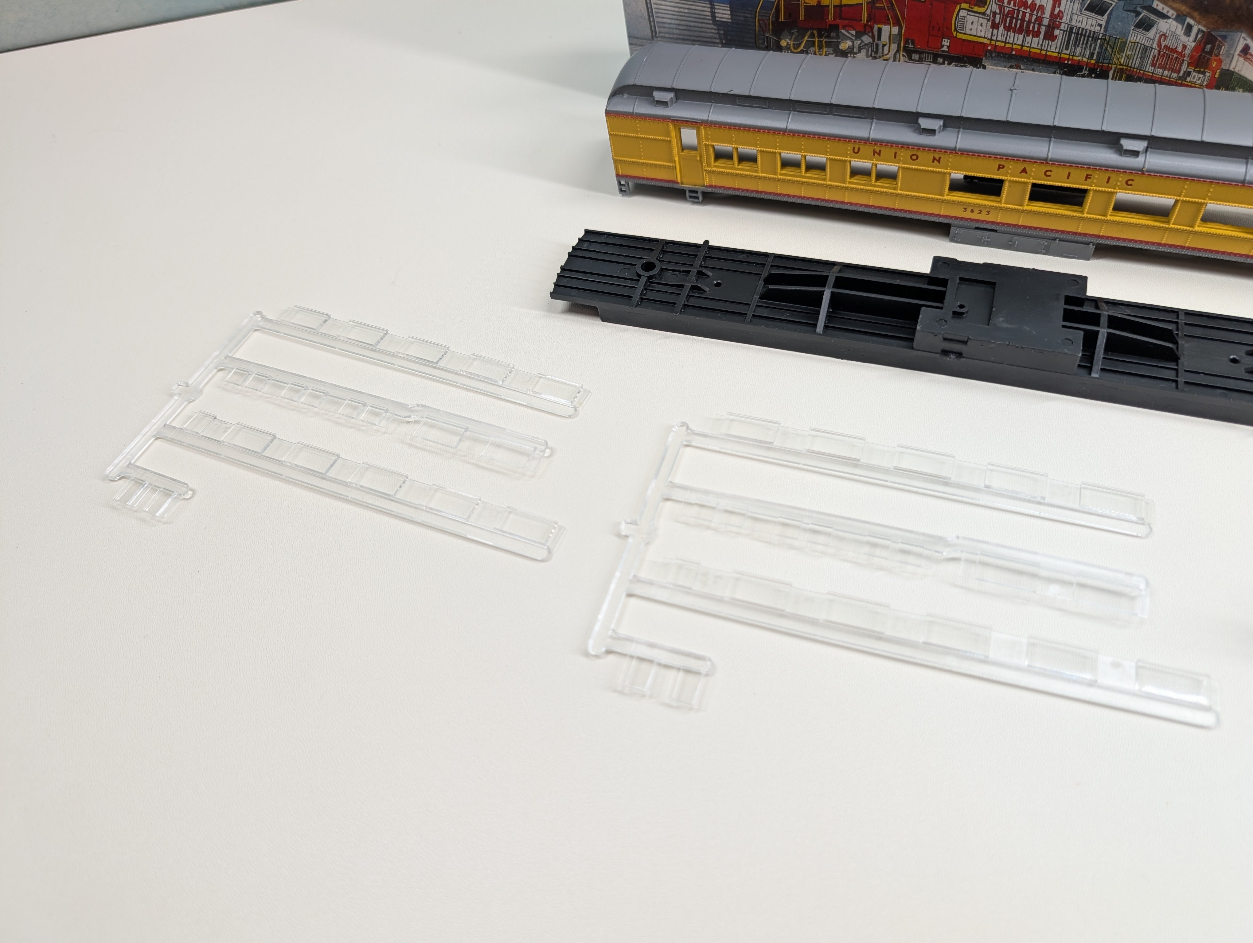 USED Athearn 2530 HO Scale STD Diner Passenger Car Union Pacific #3623 KIT