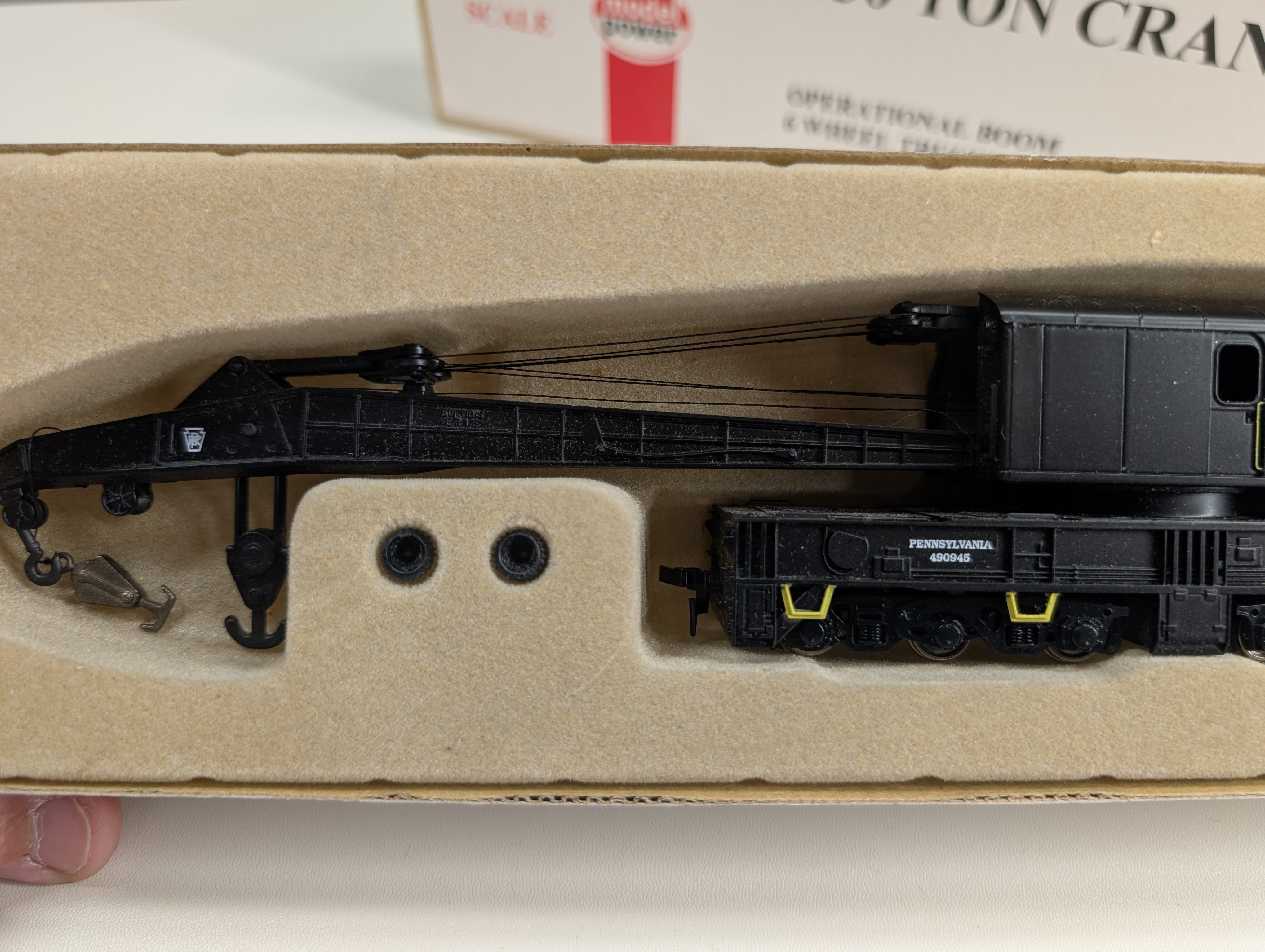 USED Model Power 9176 HO Scale 250 Ton Crane Pennsylvania #490945