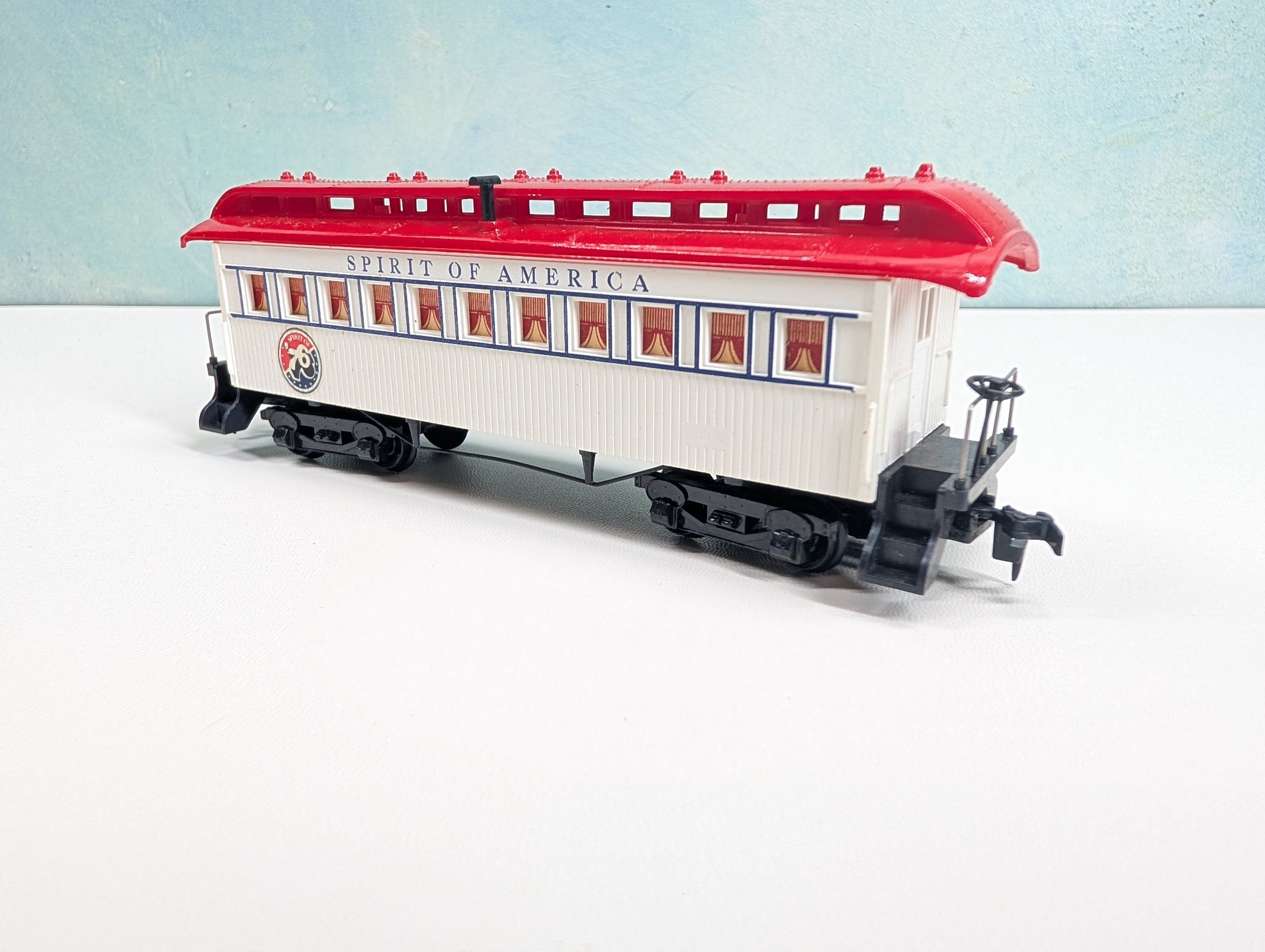 USED Tyco HO Scale Old Time Coach Spirit of America #1776