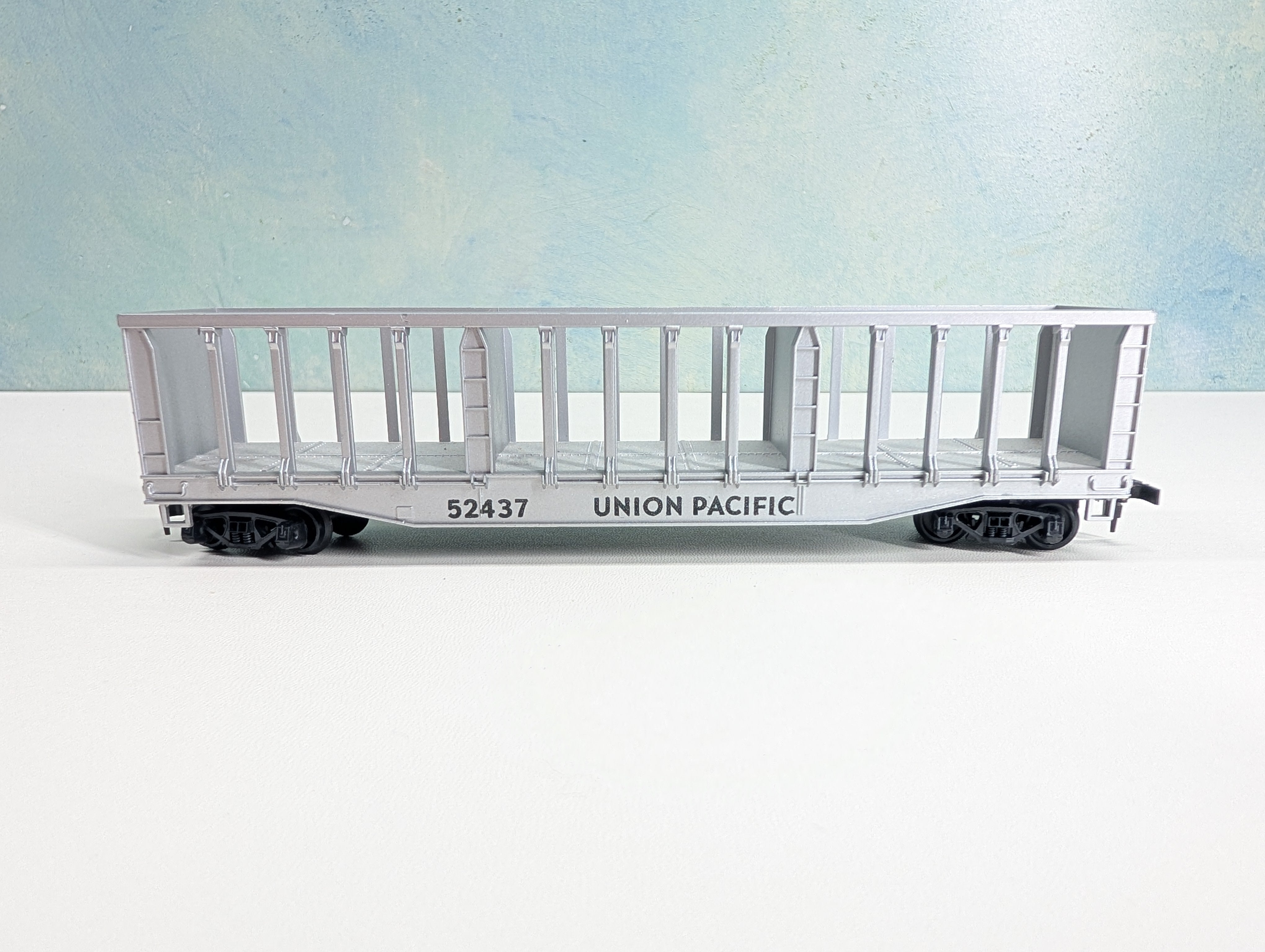 USED HO Scale Pulpwood Rack Car Union Pacific UP #25437