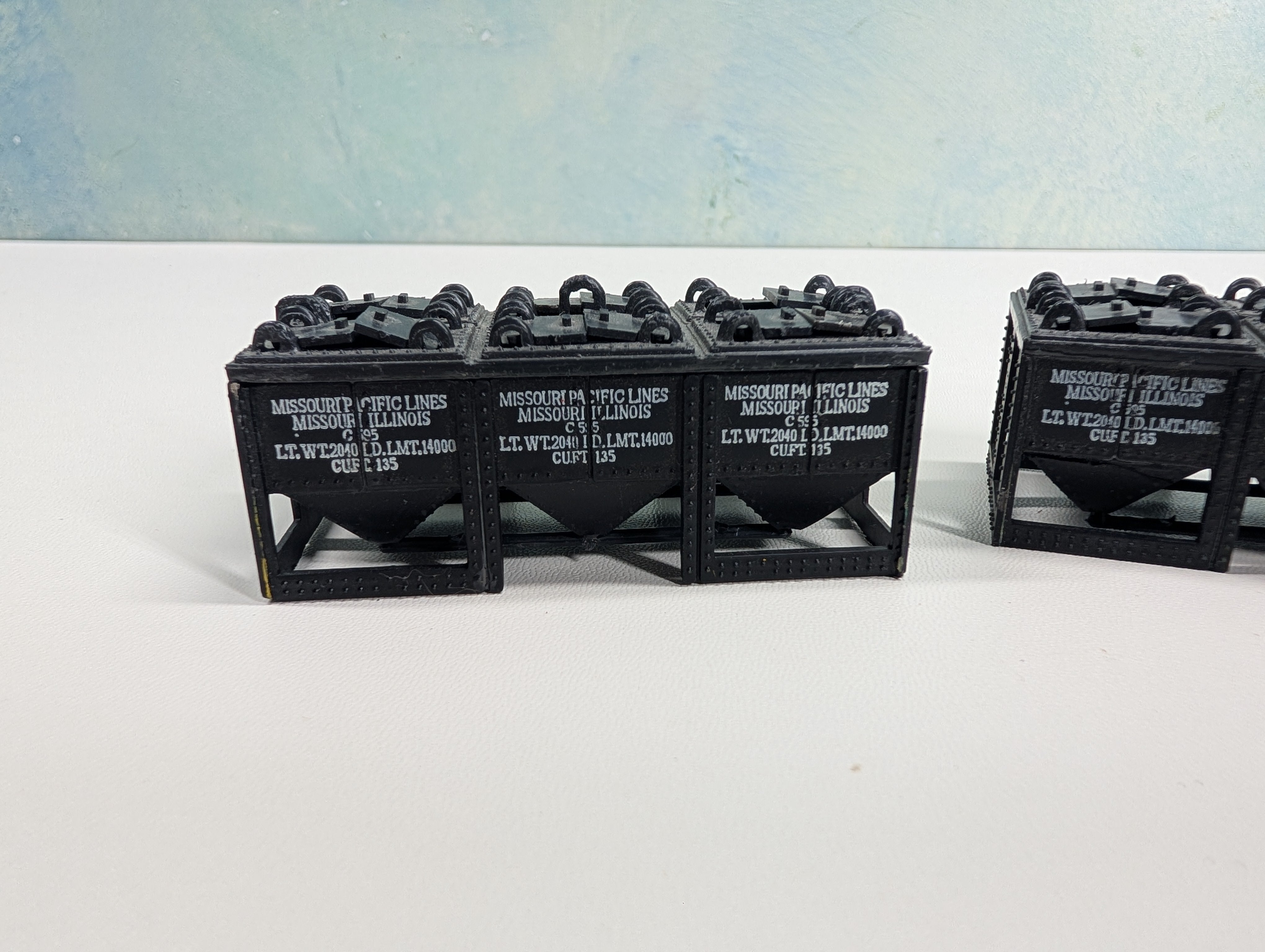 USED HO Scale Gondola Carrier Loads Missouri Pacific Lines