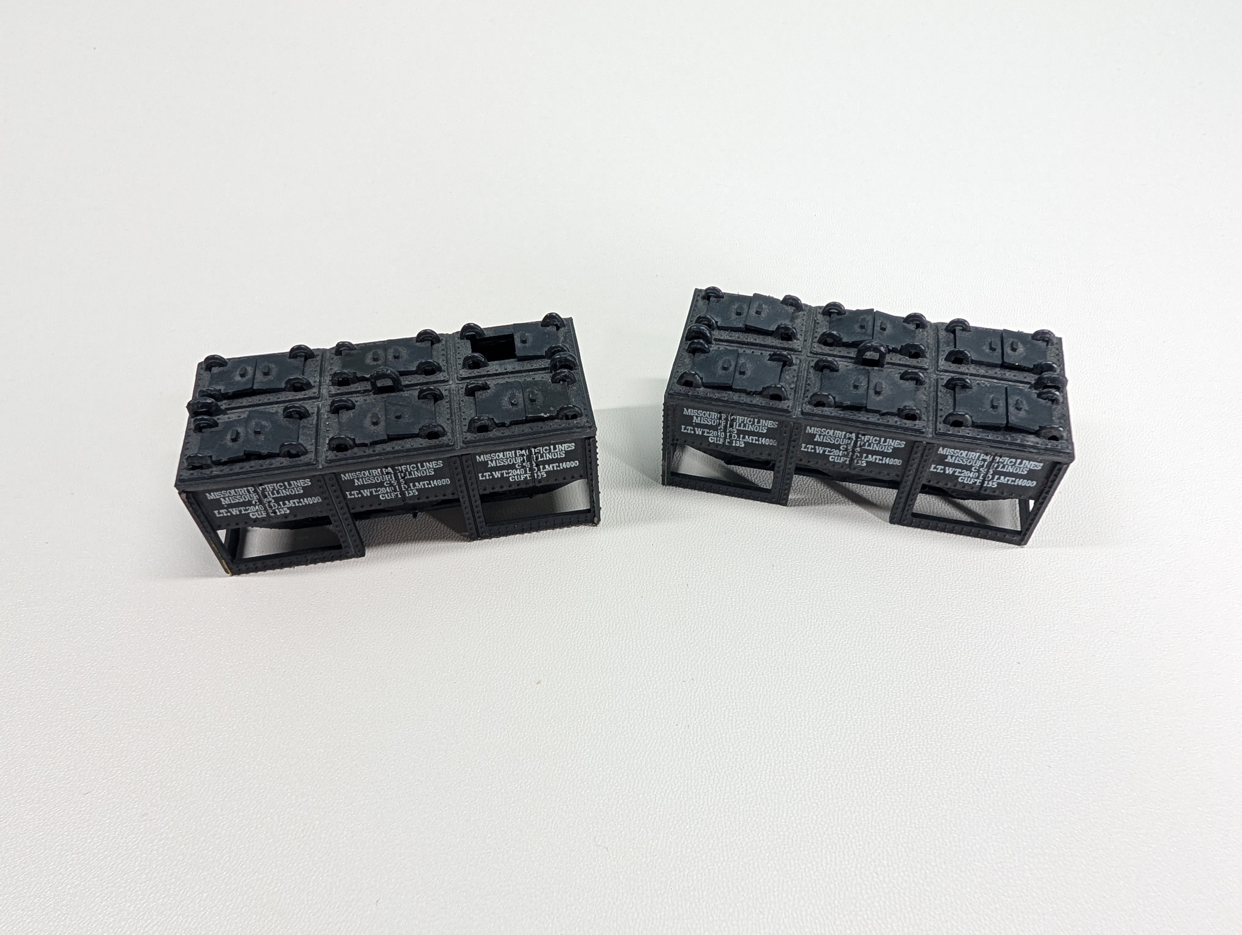 USED HO Scale Gondola Carrier Loads Missouri Pacific Lines