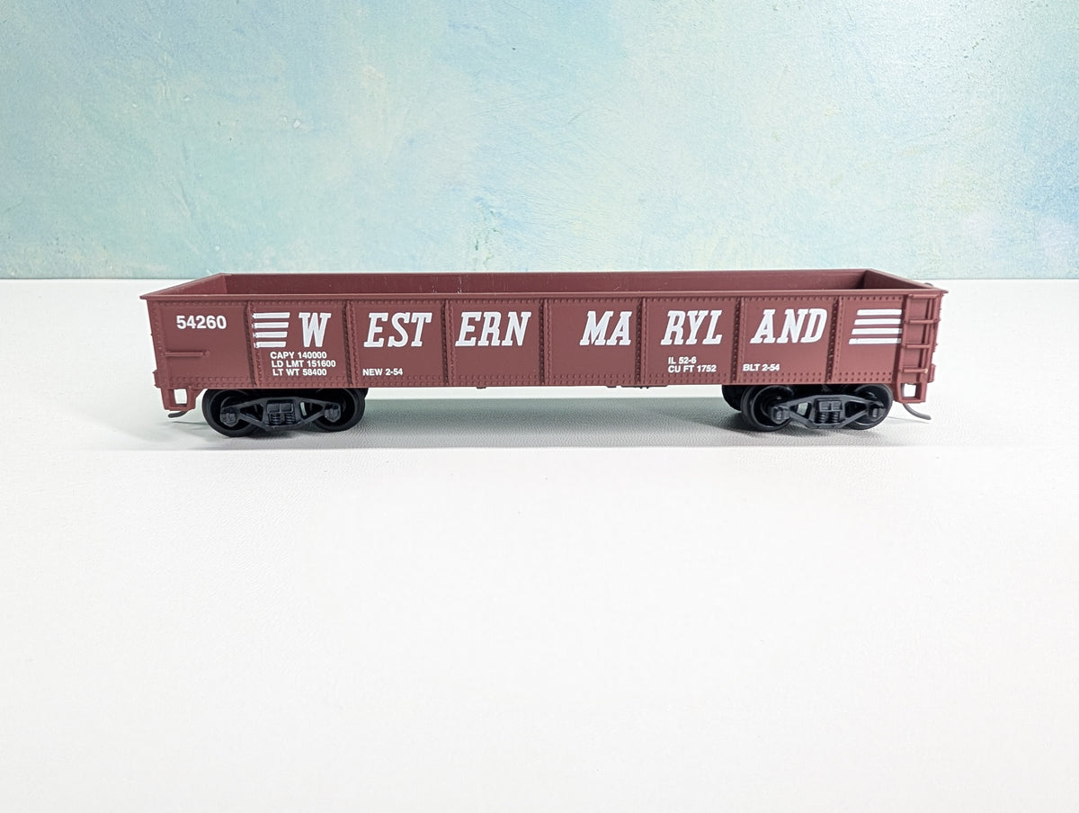 USED Life-Like HO Scale Gondola Western Maryland WM #54260