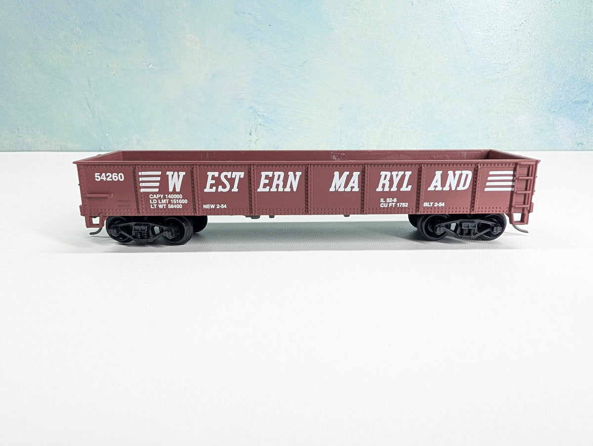 USED Life-Like HO Scale Gondola Western Maryland WM #54260