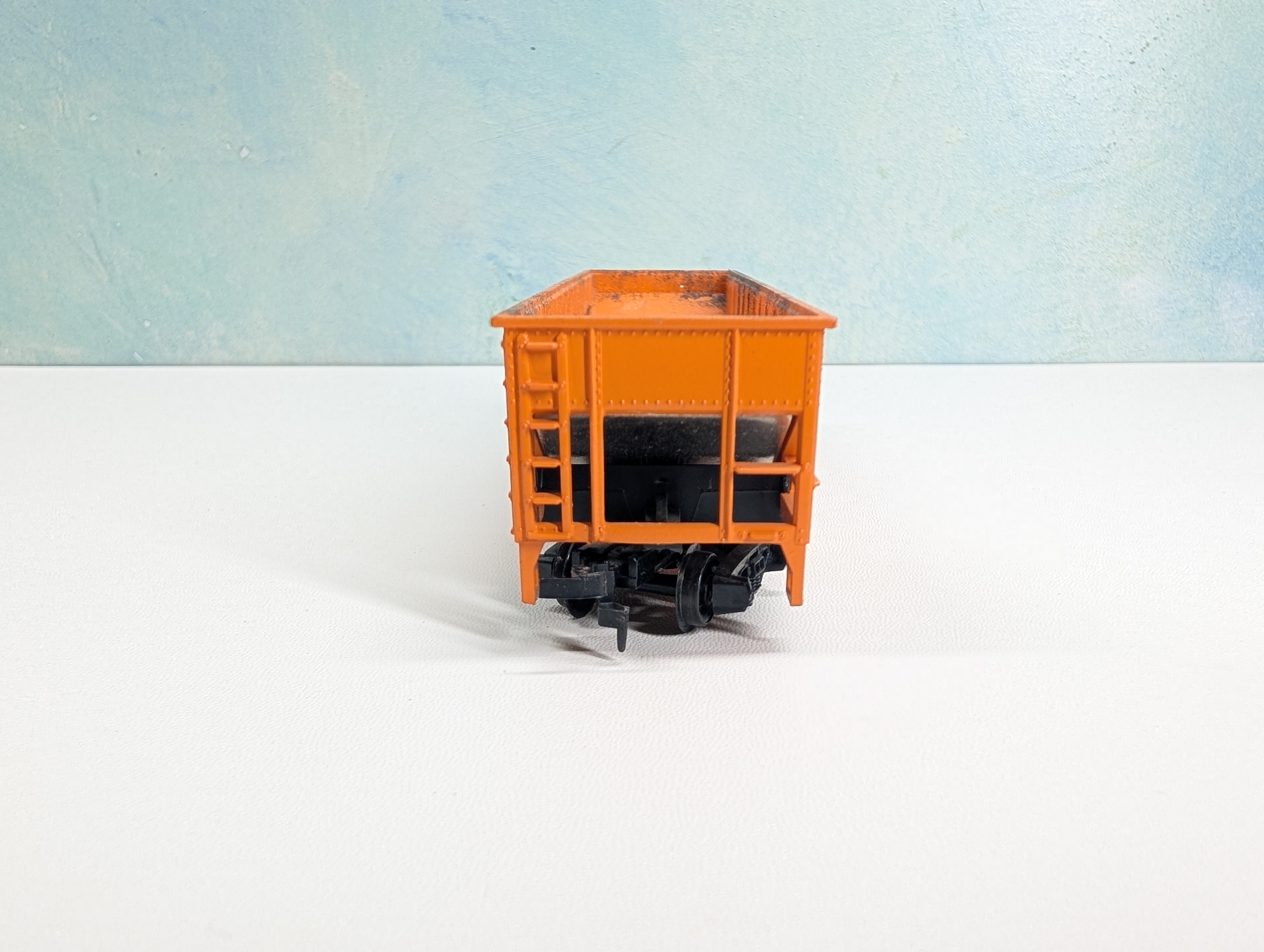 USED Tyco HO Scale Quad Hopper Bethlehem Steel EL #84433