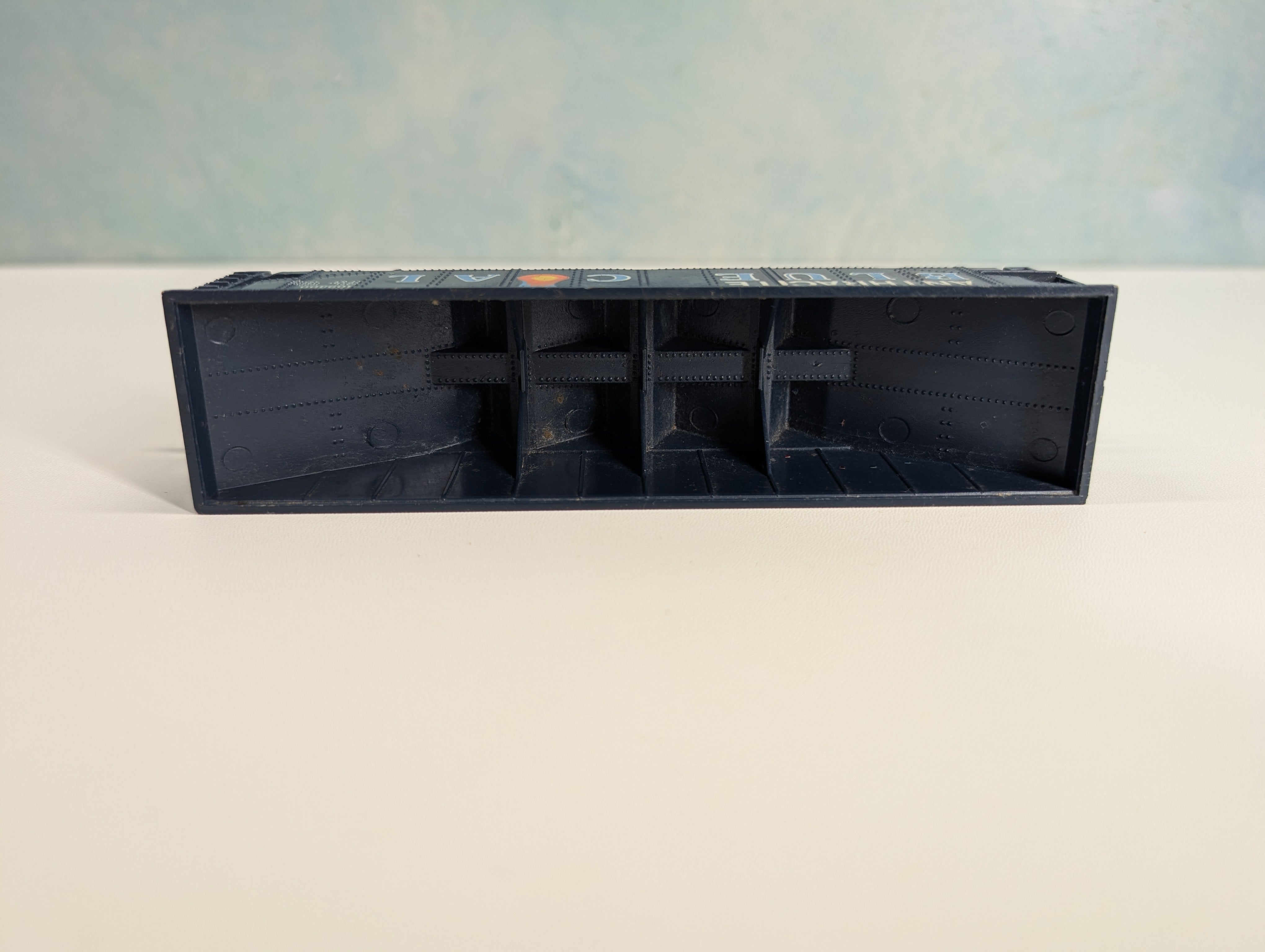 USED Tyco HO Scale Quad Hopper Anthracite Blue Coal RDG #109300