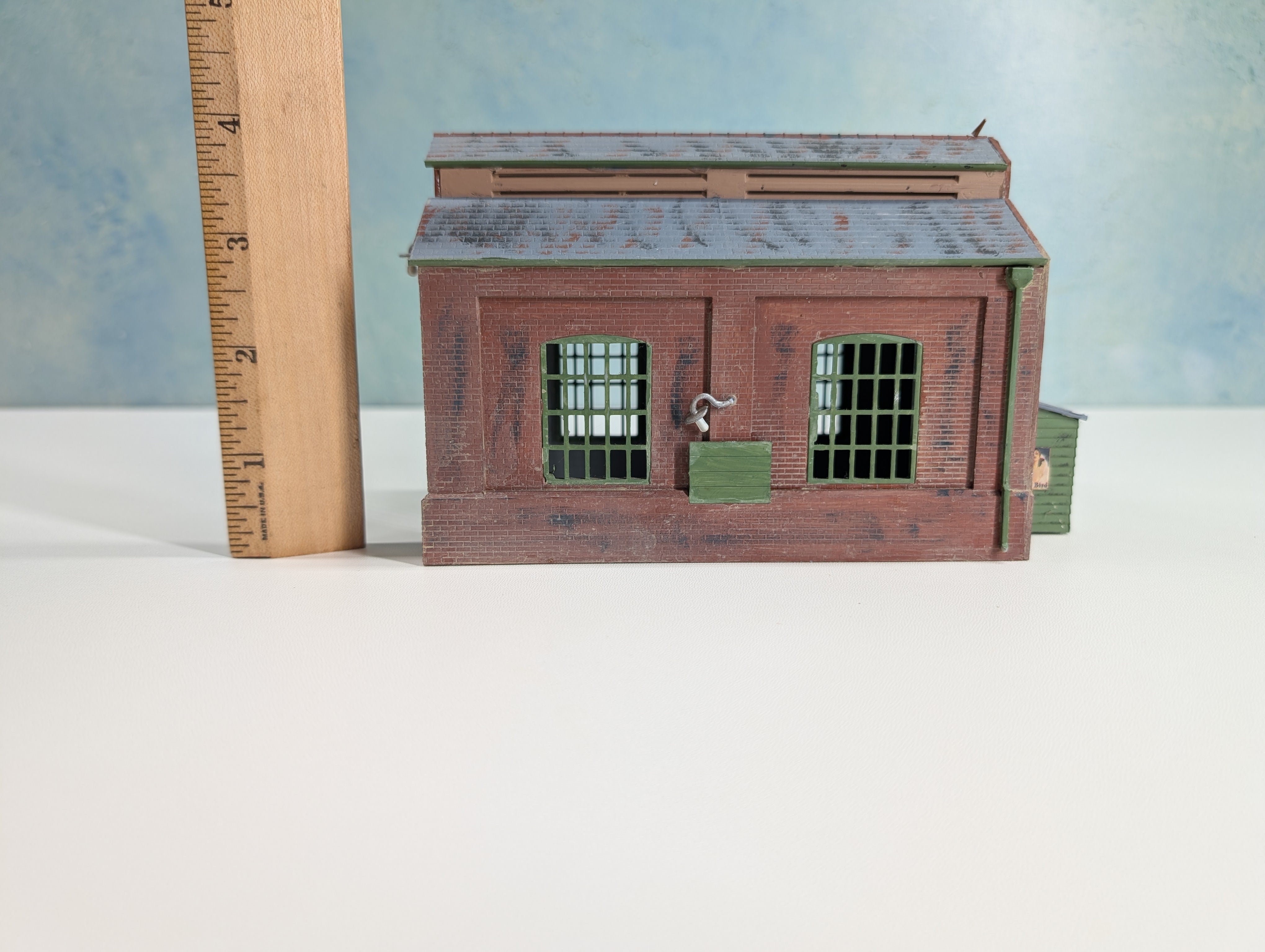 USED HO Scale Abandoned Warehouse