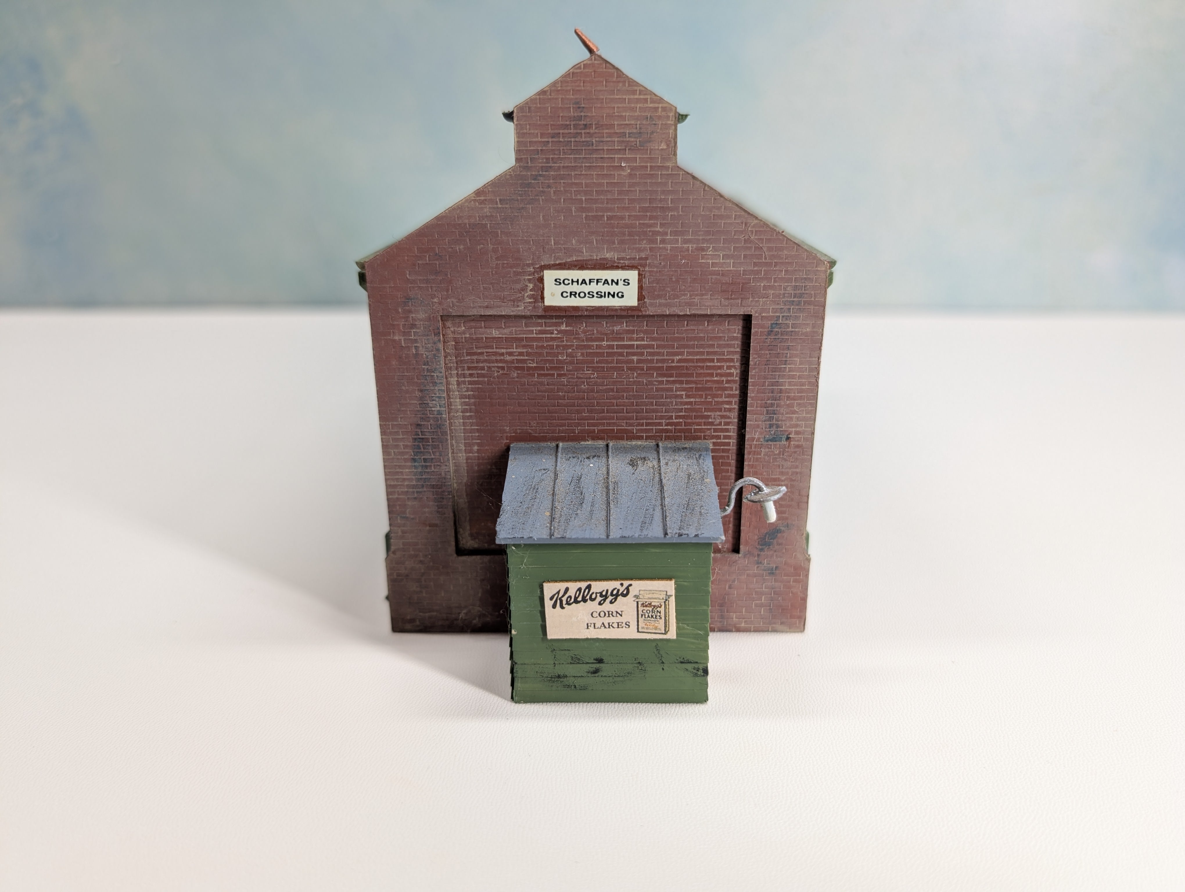 USED HO Scale Abandoned Warehouse