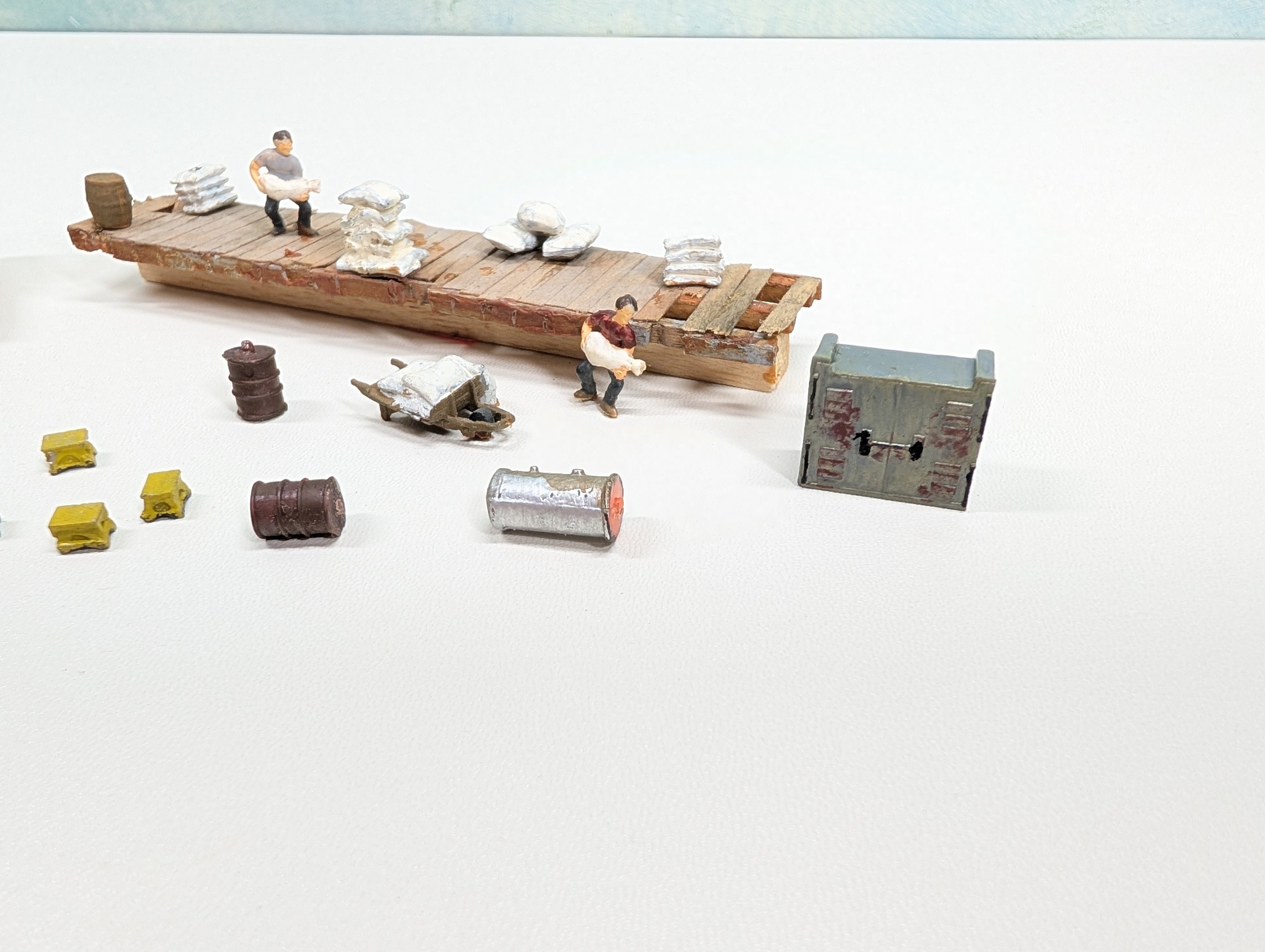 USED HO Scale Trackside Structures w/ Details, Custom