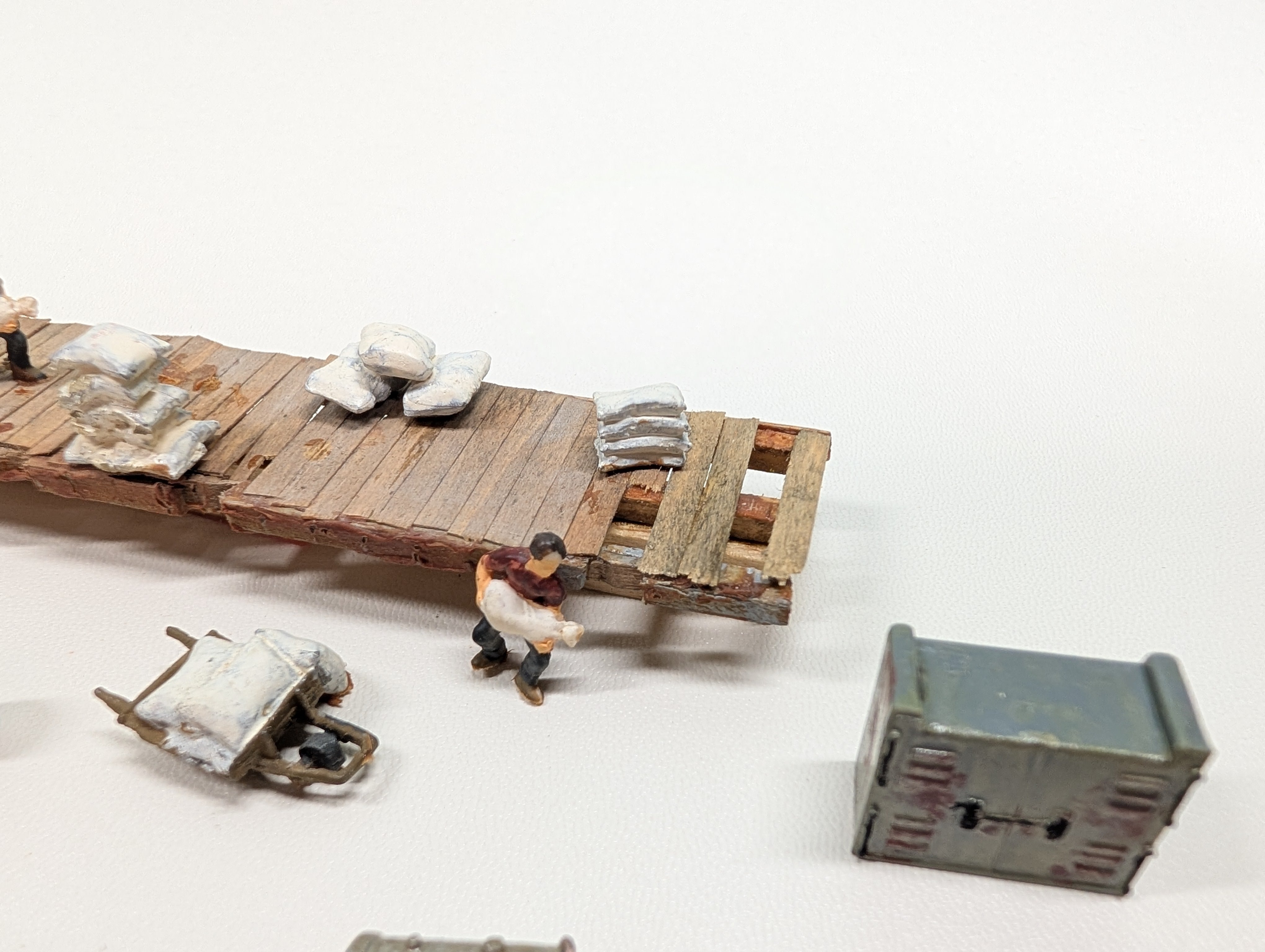 USED HO Scale Trackside Structures w/ Details, Custom