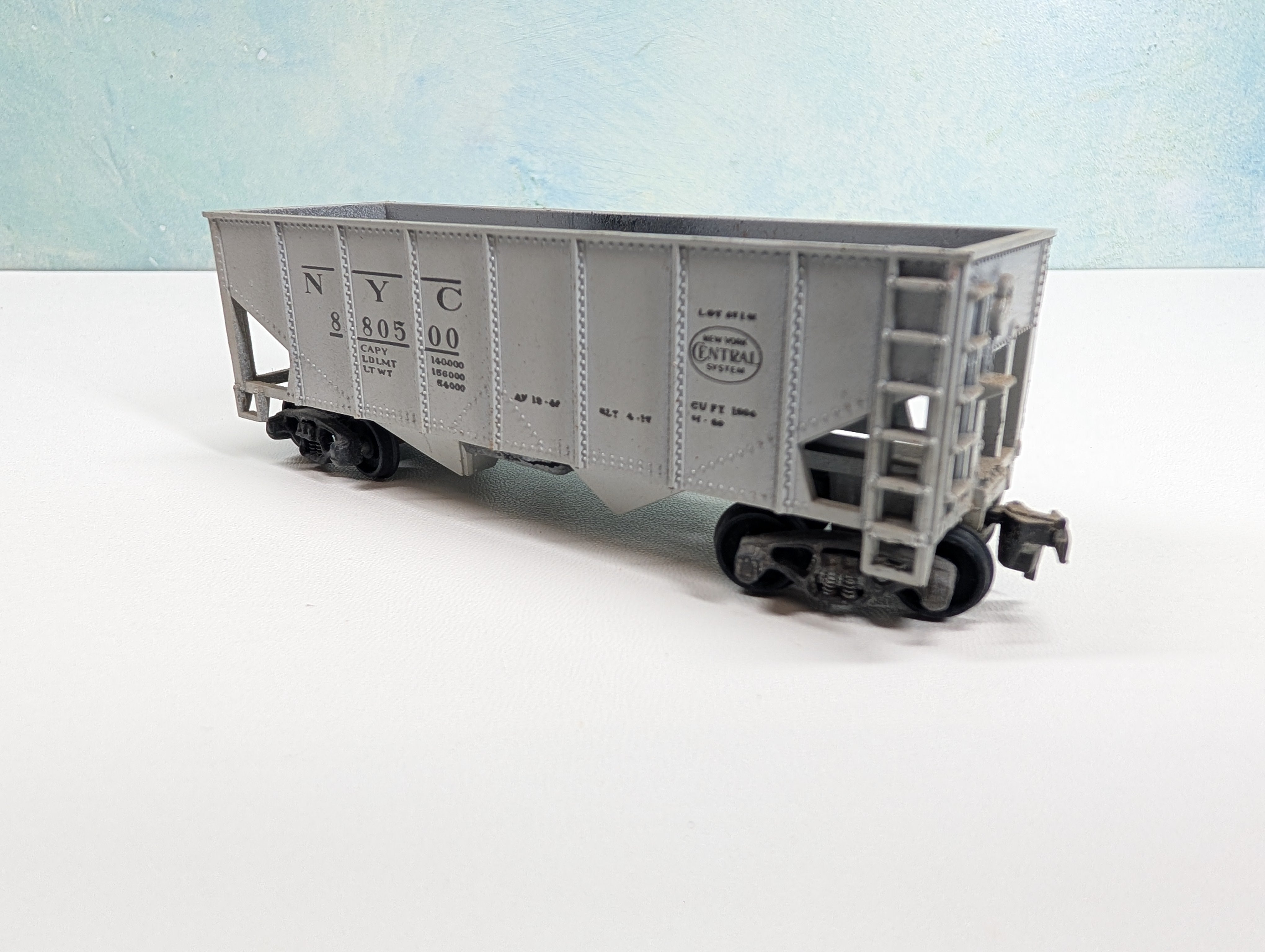 USED Varney HO Scale 2 Bay Hopper New York Central NYC #880500