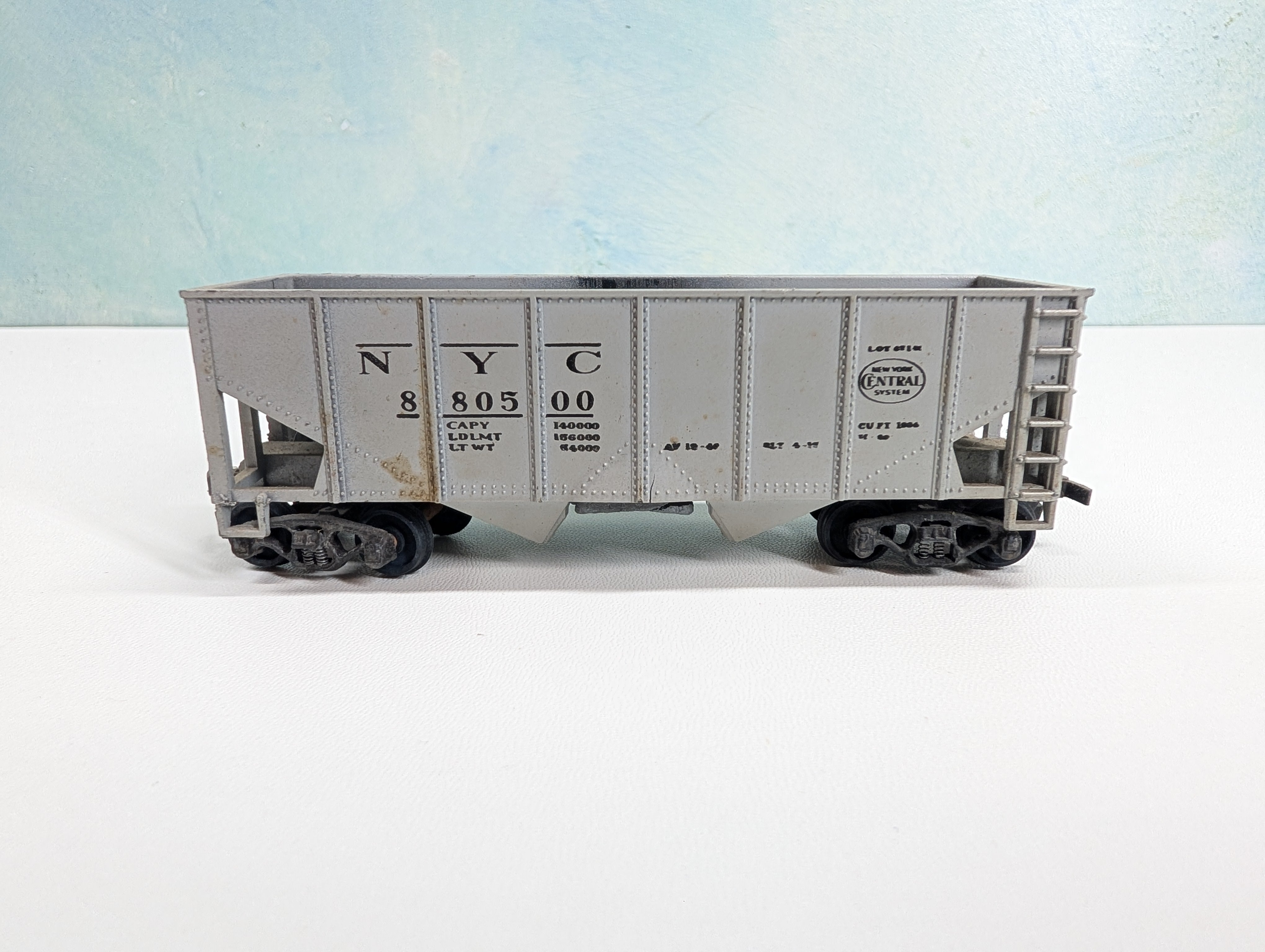USED Varney HO Scale 2 Bay Hopper New York Central NYC #880500