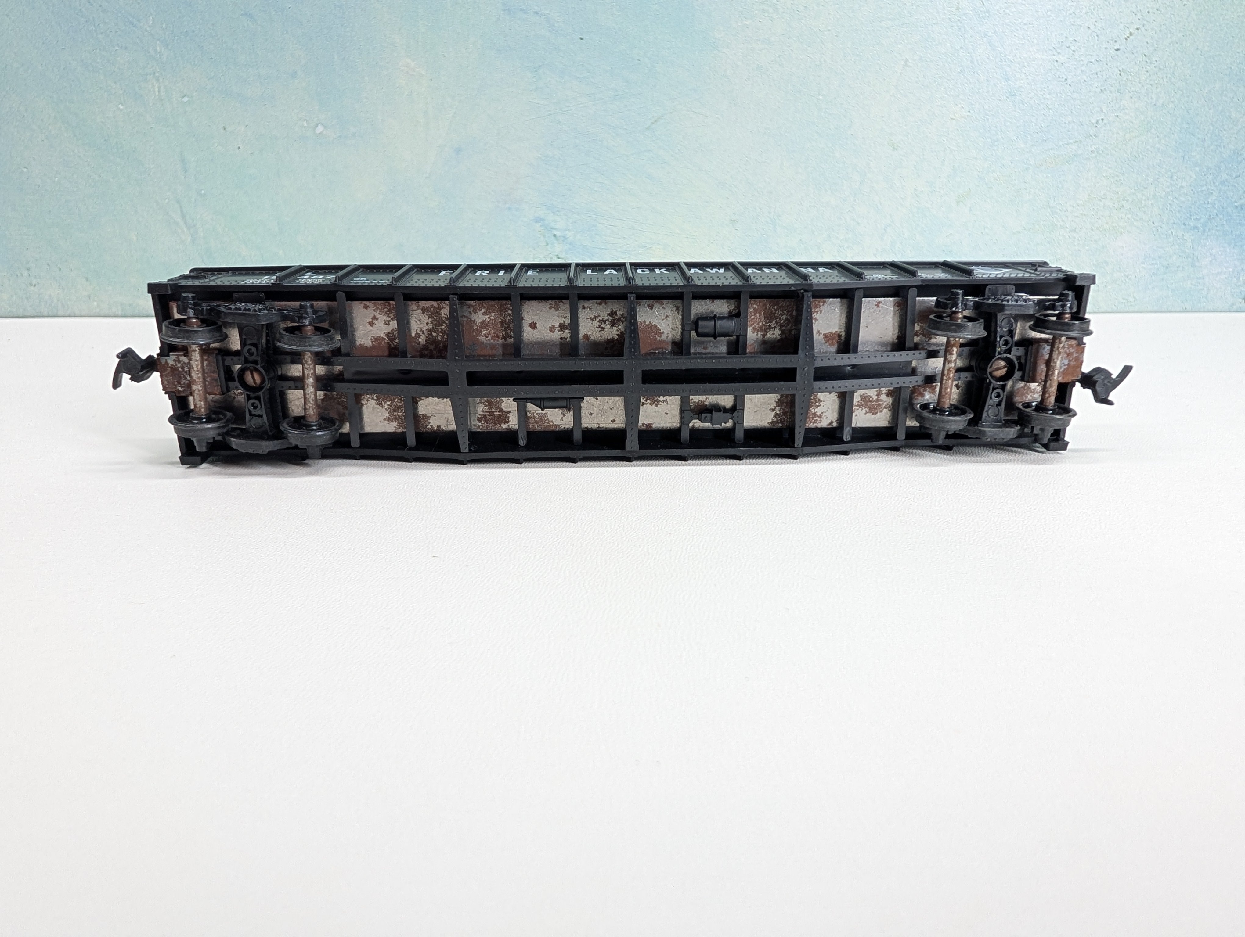 USED Athearn HO Scale 50' Gondola Erie Lackawanna EL #15487