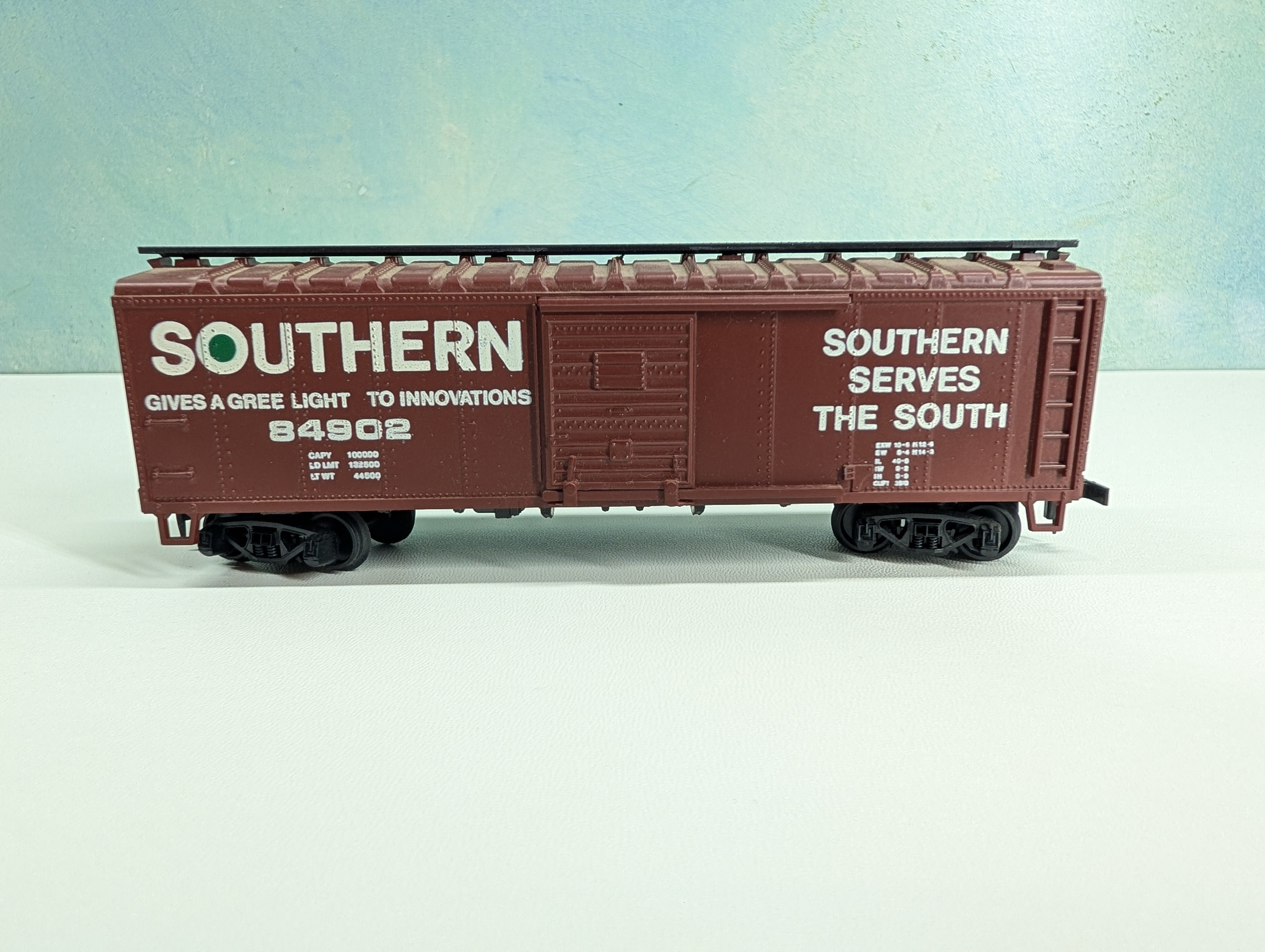 USED AHM HO Scale 41' Steel Box Car Southern #84902