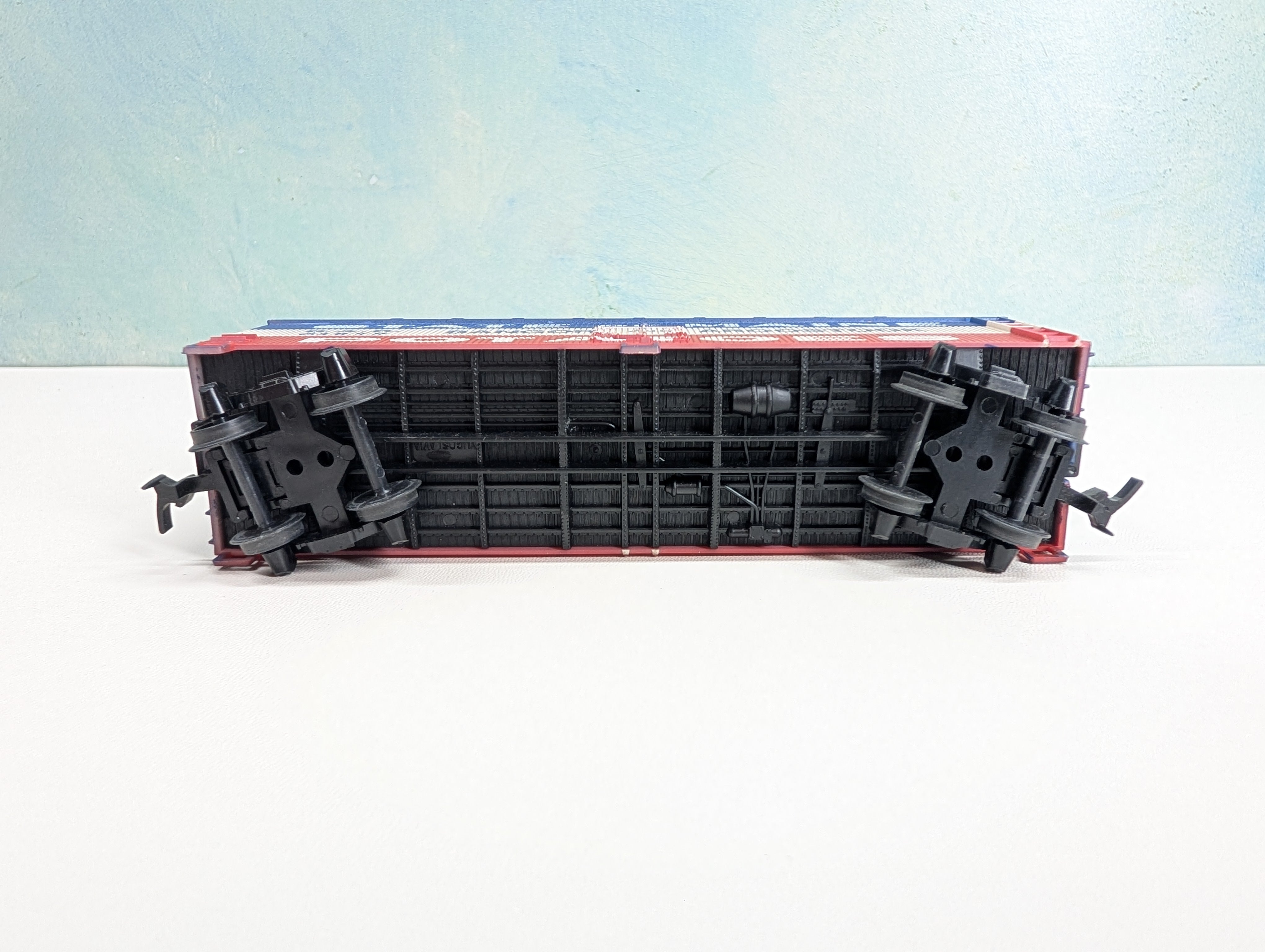 USED AHM HO Scale 40' Wooden Box Car Bangor and Aroostook BAR #61572