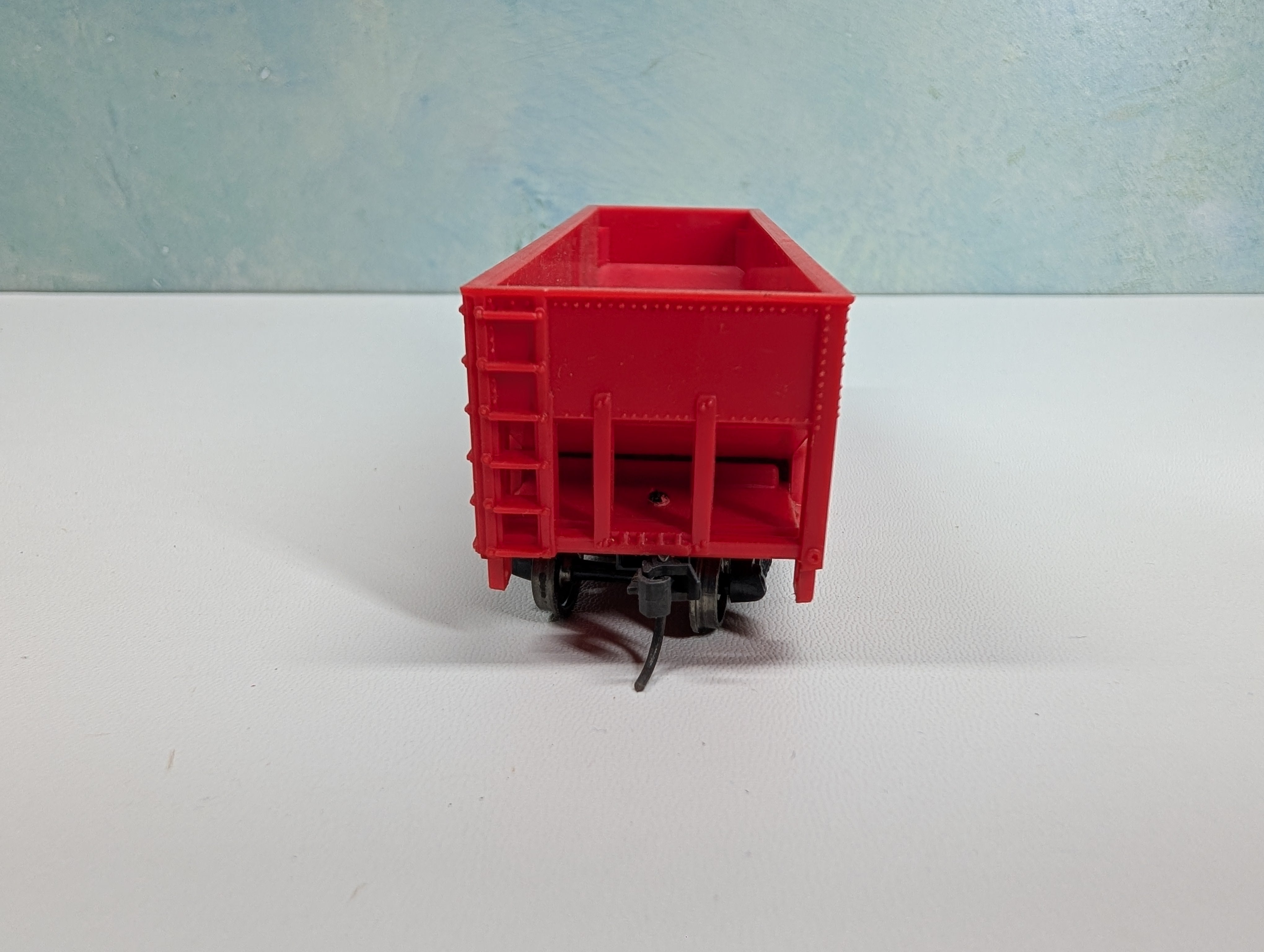 USED Model Power HO Scale 2 Bay Hopper Western Maryland WM #52073 Metal Wheels
