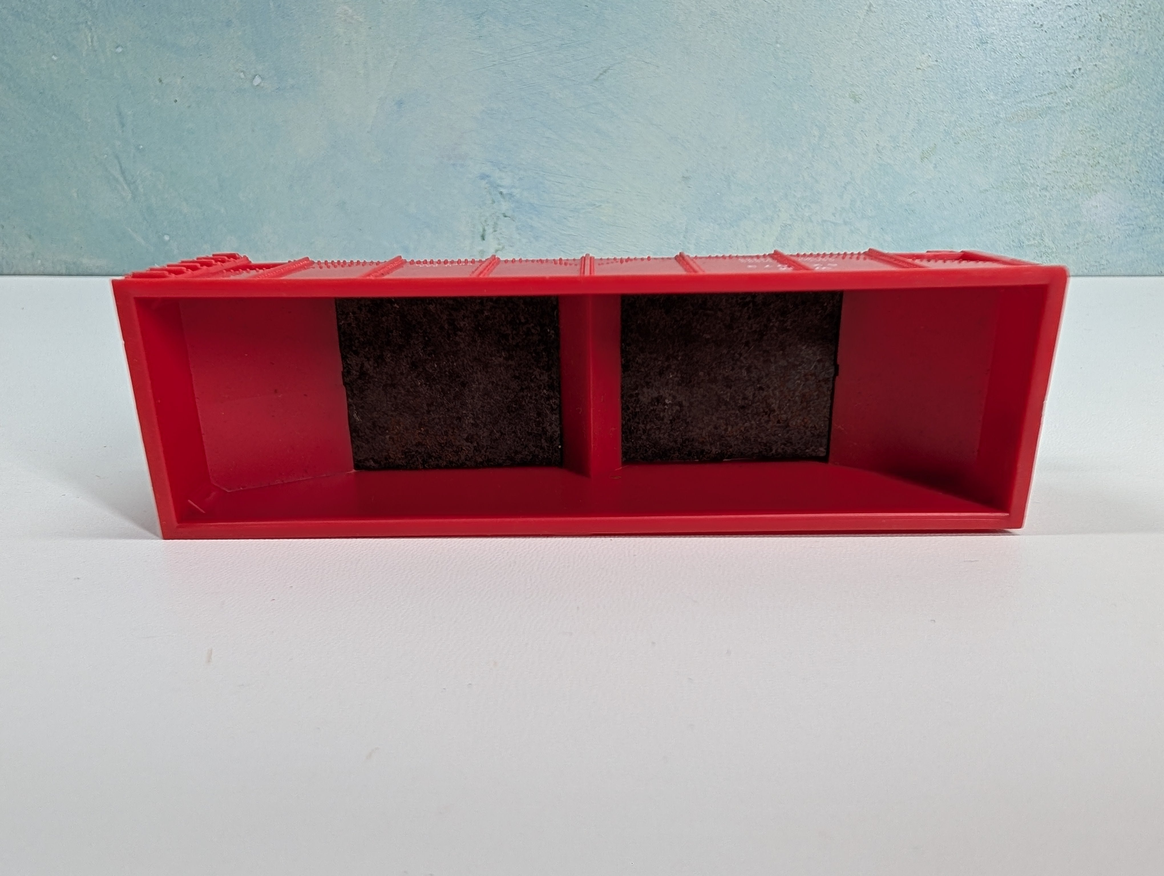 USED Model Power HO Scale 2 Bay Hopper Western Maryland WM #52073 Metal Wheels