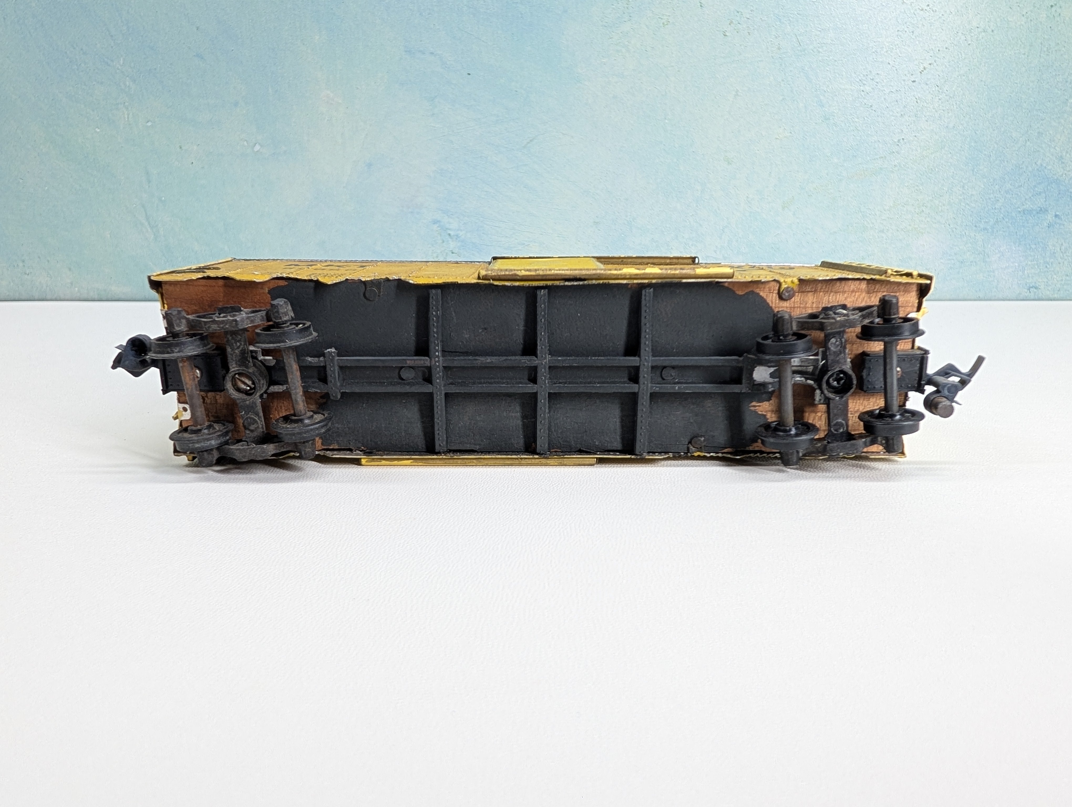 USED HO Scale Metal Wood Built 40' Box Car MKT #60050